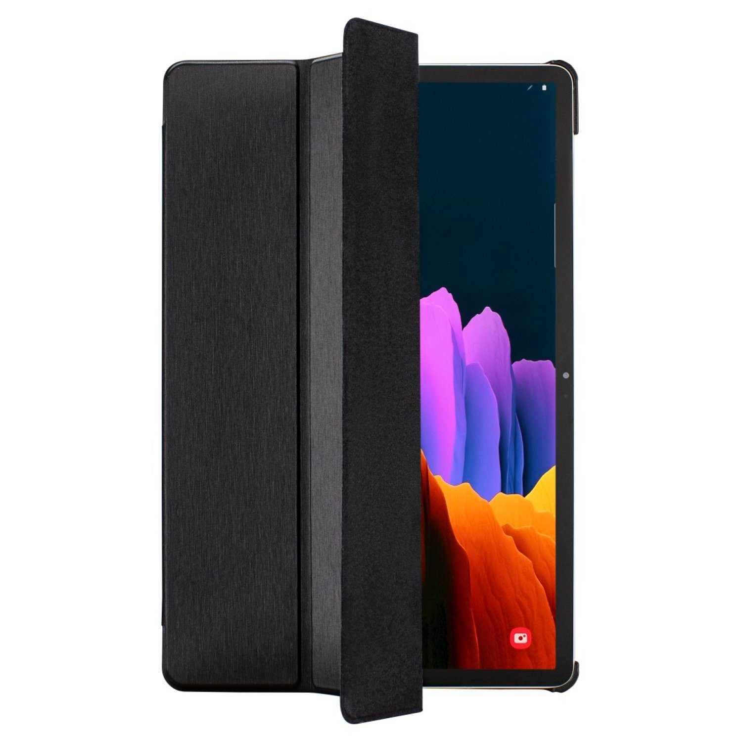 Hama Tablet-Hülle Smart Case Fold Tasche Cover Hülle Bag Black, Aussparung für S-Pen, für Samsung Galaxy Tab S8+ 2022 / S7+ 2020 12,4"