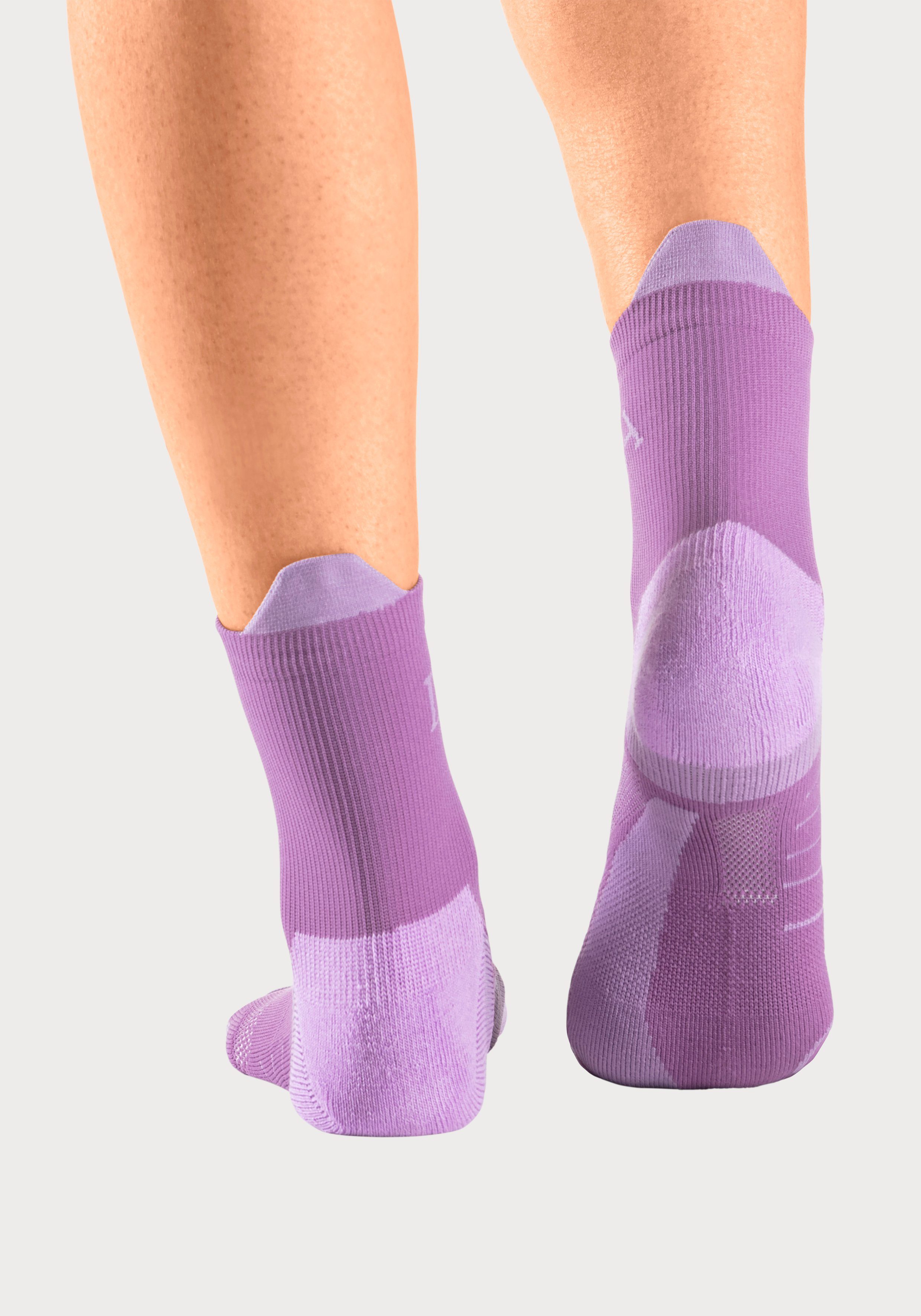 LASCANA ACTIVE Wandersocken Damen Kurzsocken für Laufen Wandern gepolsterte Socken (Packung, 3-Paar, Quarter) mit verstärkten Belastungszonen