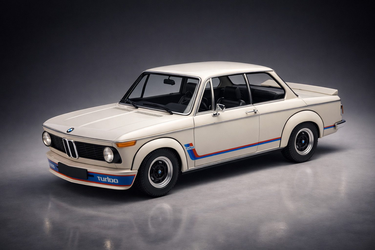 BMW Modellauto BMW 2002 Turbo 1:18 Miniatur Modellauto Modellfahrzeug Sammlermodell, (1-tlg)