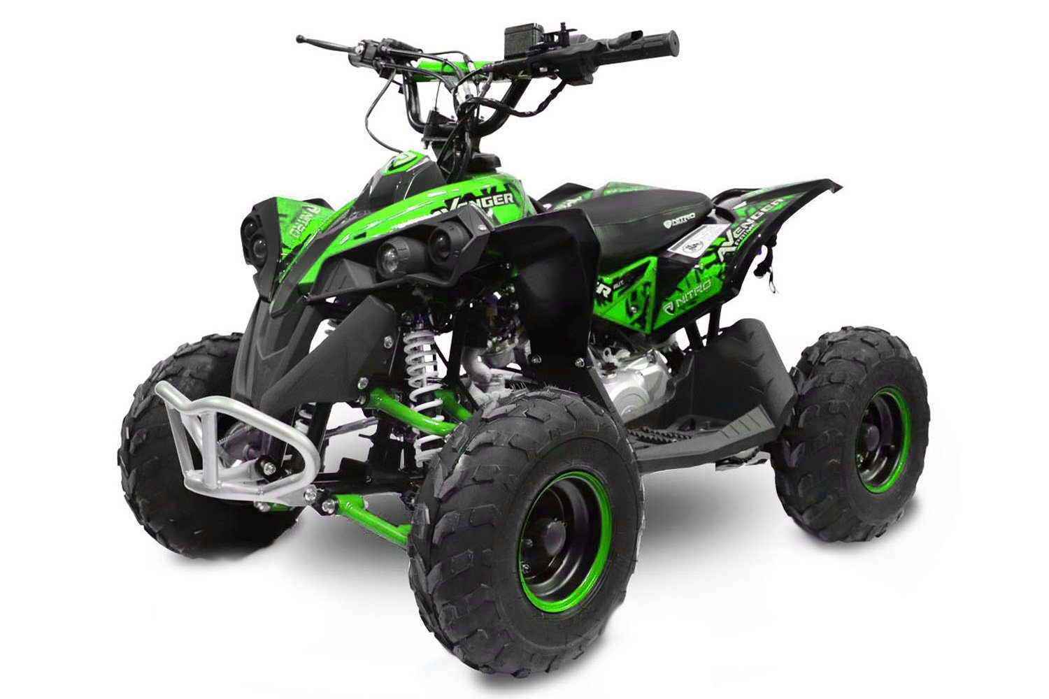 Nitro Motors Quad 125cc midi Kinder Quad Avenger RG6-A Kinderquad Midiquad, 125,00 ccm Rot