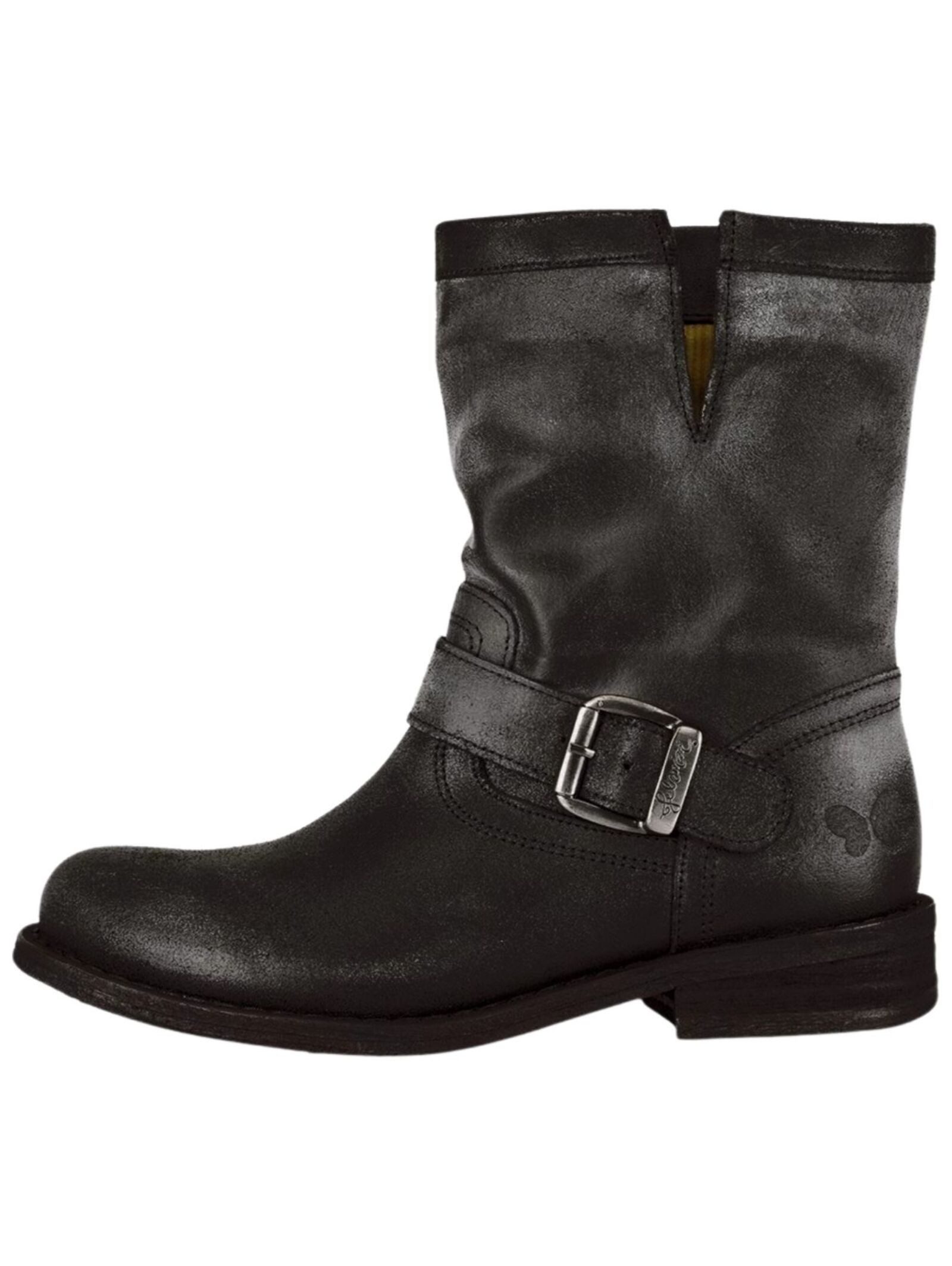 Felmini Stiefelette Leder . Cowboy Stiefelette günstig online kaufen