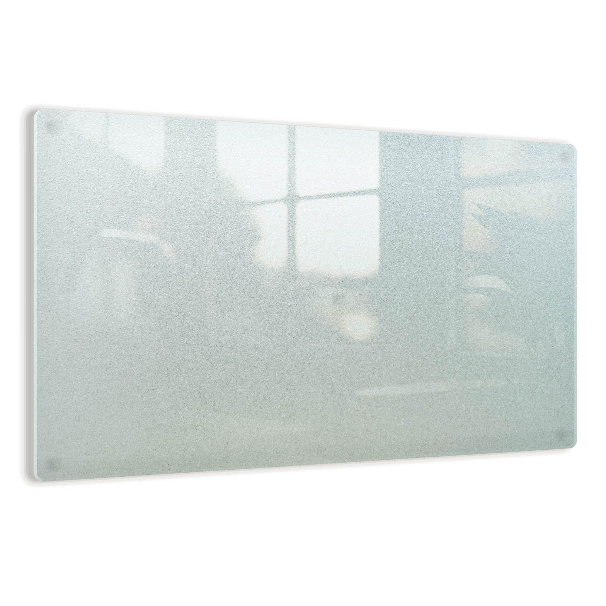 Tulup Herd-Abdeckplatte Kochfeld Schutzplatte aus Gehärtetem Glas Transparent, Milchig, Matt, (1 tlg), Rechteck