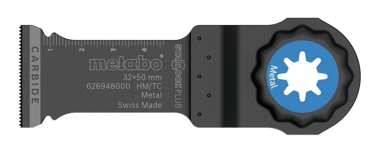 "Starlock mm 32 50 Carbide, Metall, x Plus", metabo Tauchsägeblatt,