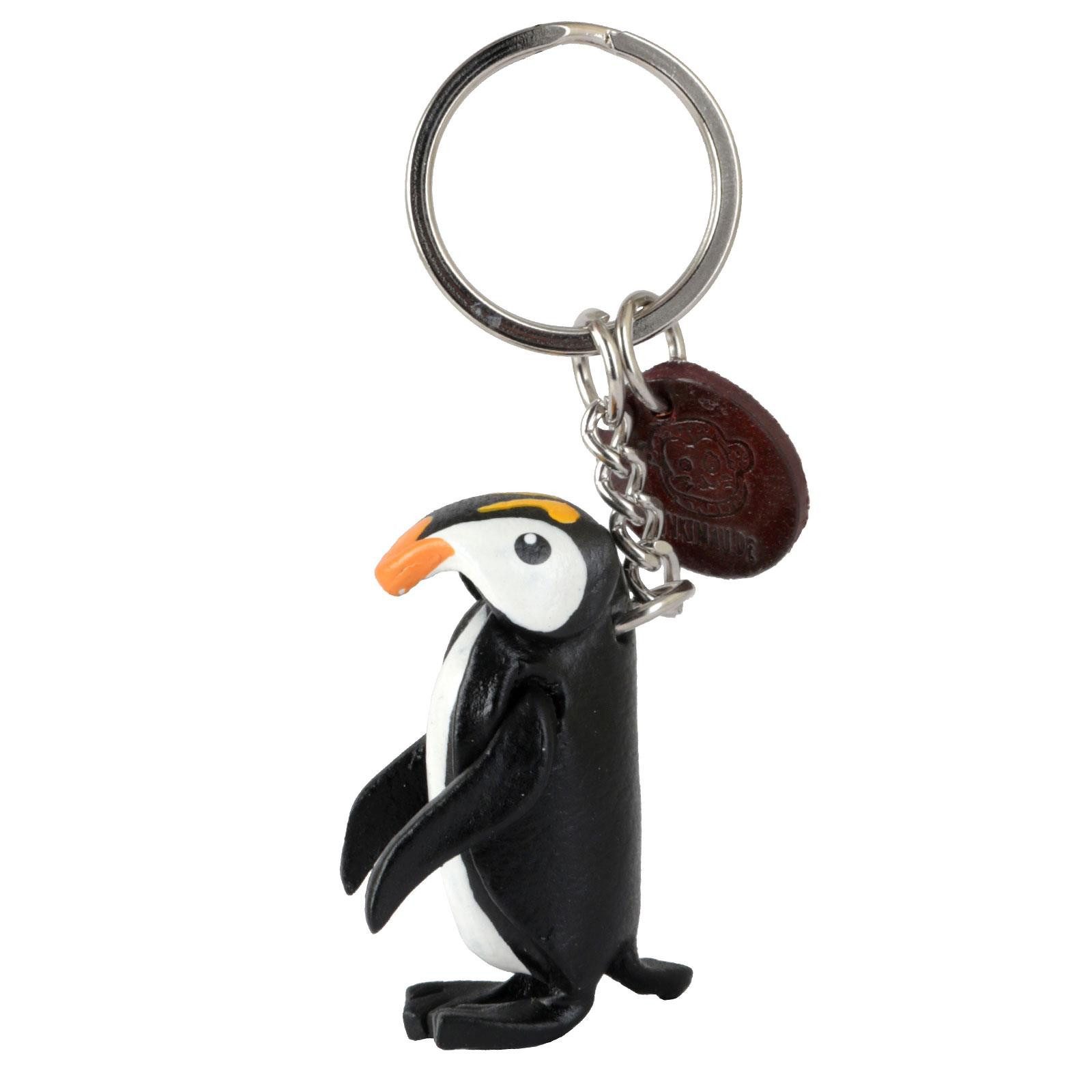 Schlüsselanhänger Set Pinguin Schlüsselanhänger aus Leder