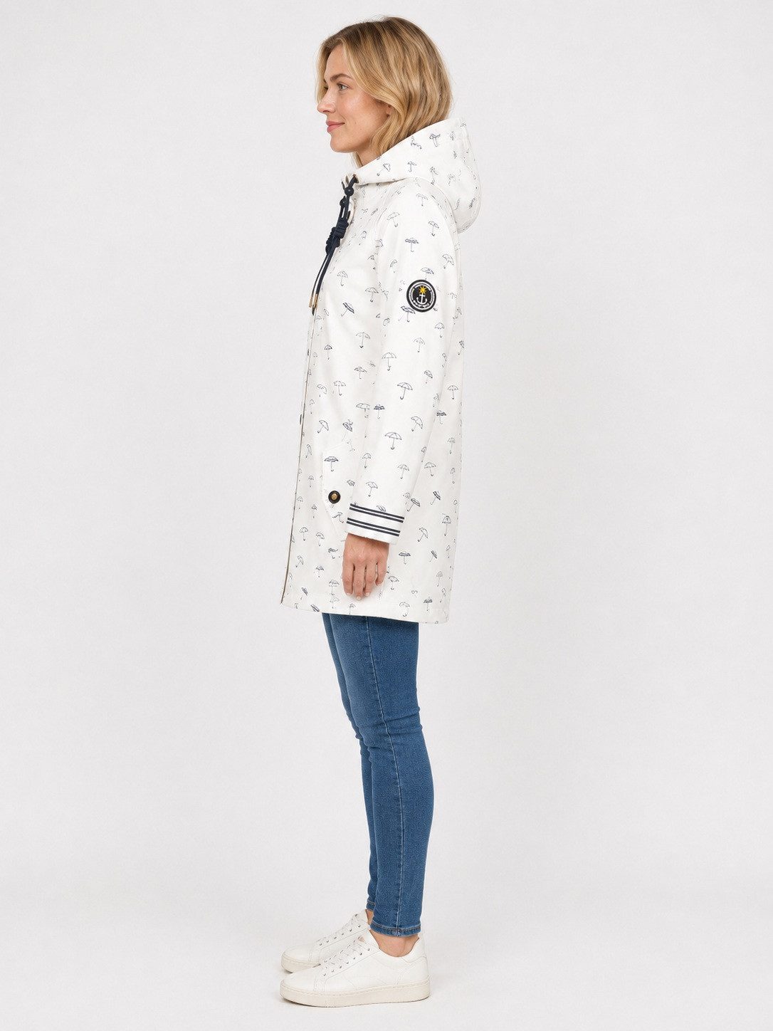 ankerglut Regenjacke Friesennerz #ankerglutbucht Regenmantel, Longjacket auch in Großen Größen erhältlich