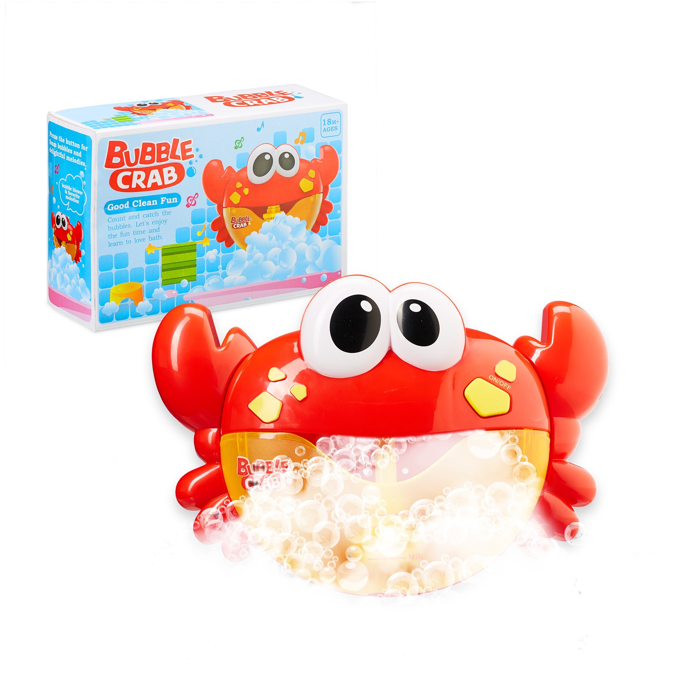 relaxdays Badespielzeug Badewannenspielzeug Krabbe günstig online kaufen