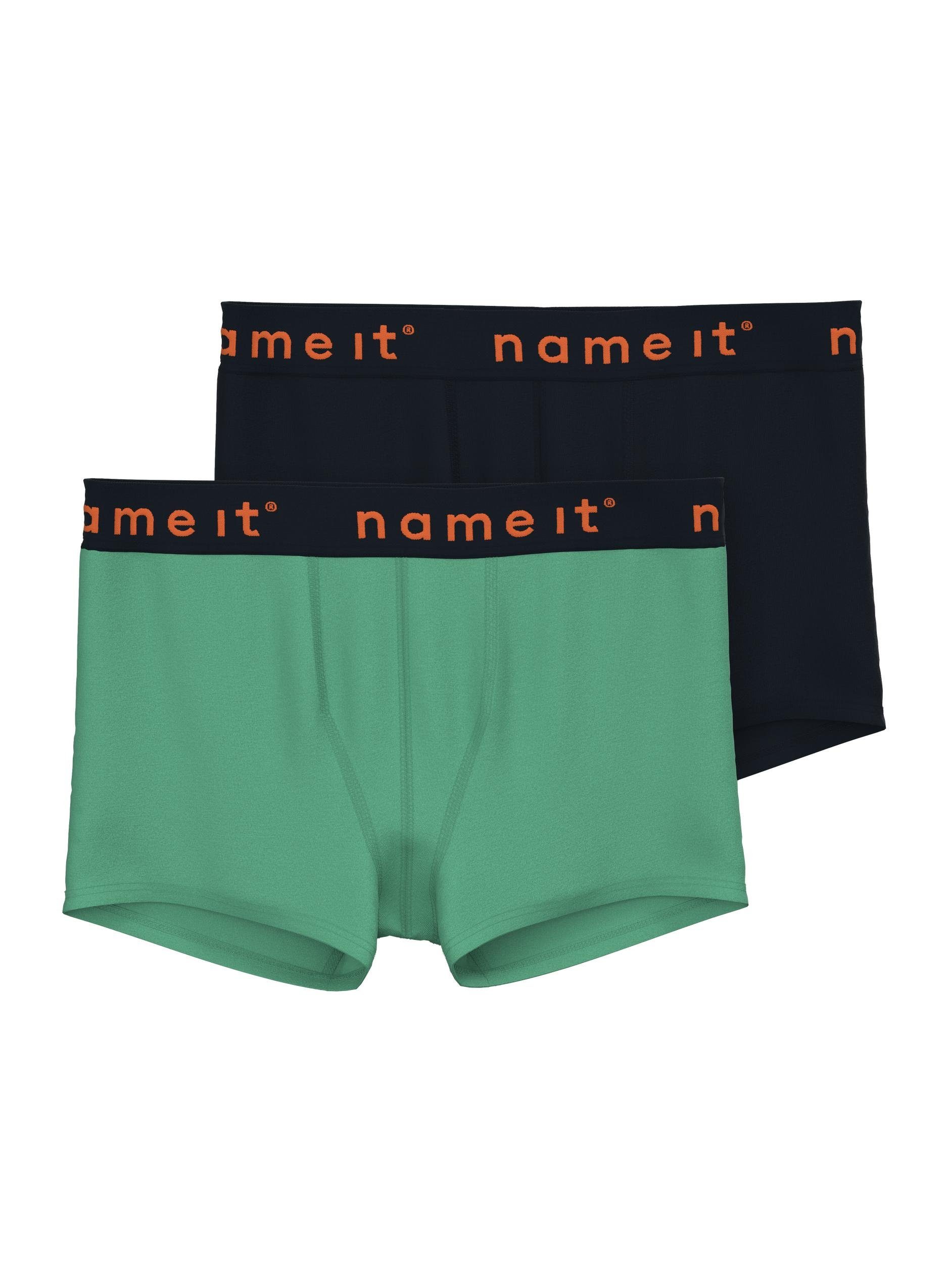 Name It Slip (2-St) NKMBOXER spruce green 2P