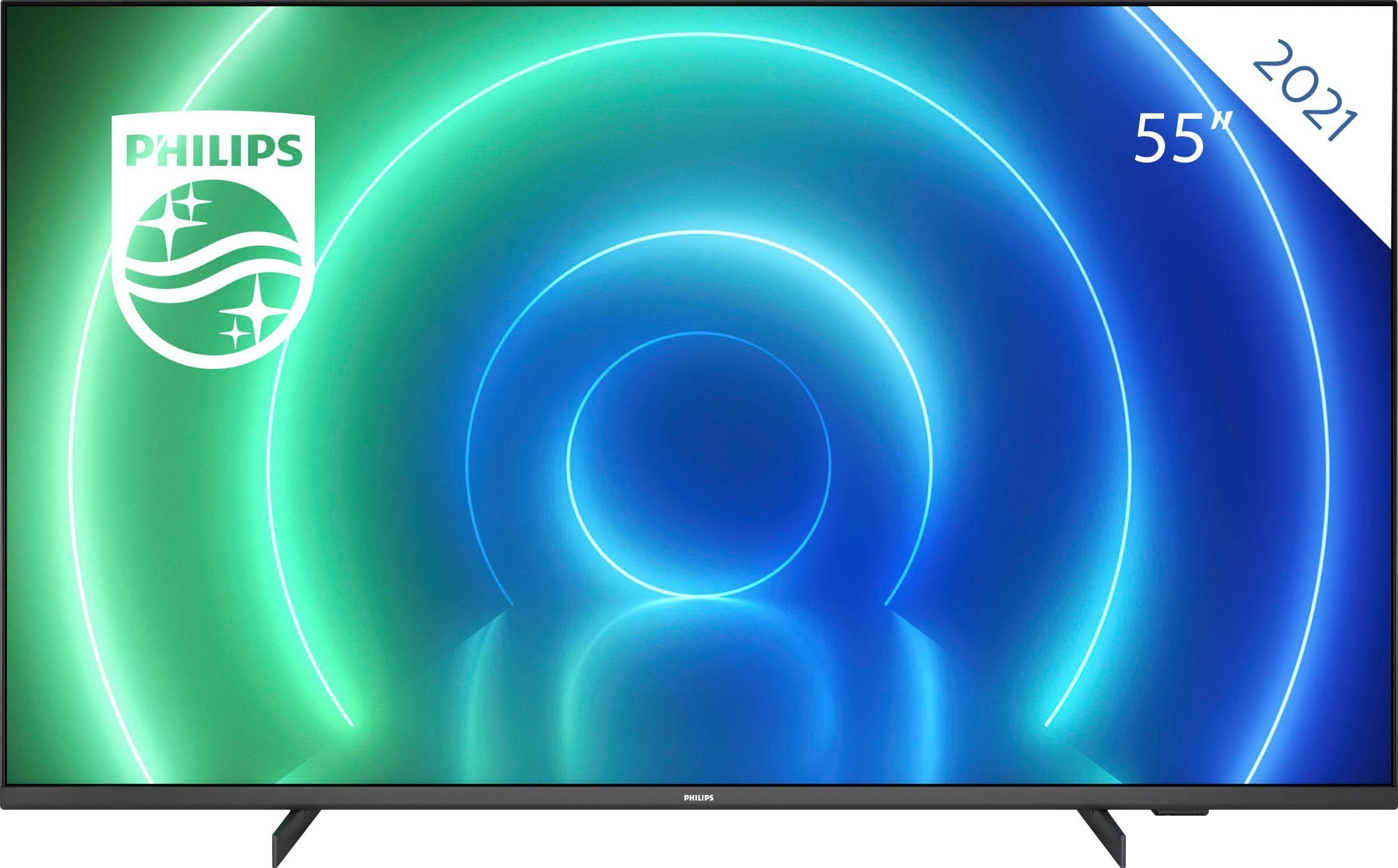 Philips 55PUS7506 LCD-LED Fernseher (138 cm/55 Zoll, Ultra HD 4K, Smart TV)