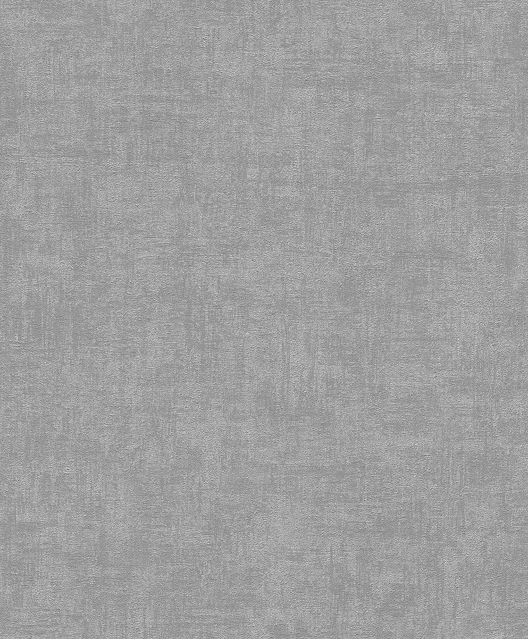 Rasch Vliestapete Strukturoptik - Vinyltapete Uni Silber, Textiloptik, (1 Rolle, 1 St., 10,05 m x 0,53 m), gute Lichtbeständigkeit, feucht abwischbar, restlos abziehbar