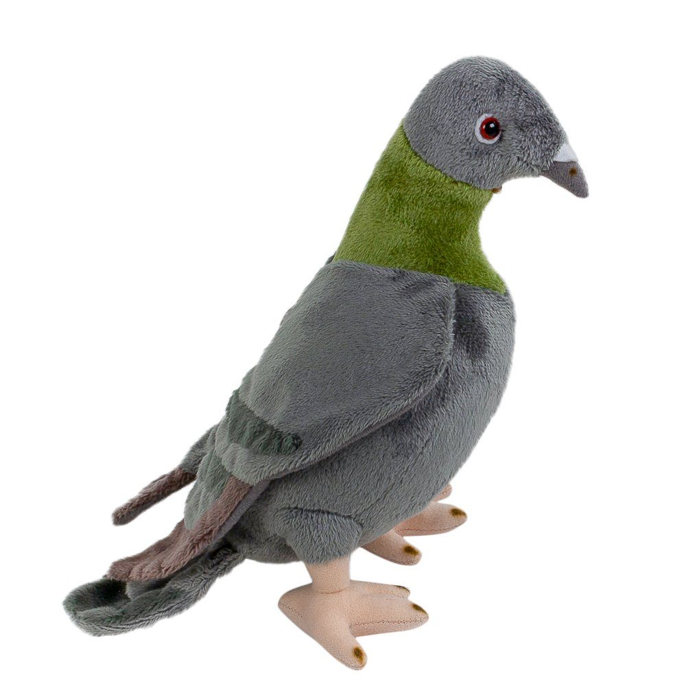 Teddys Rothenburg Kuscheltier Taube grau 21 cm Plüschtaube Plüschvogel (Kuscheltier Taube grau 21 cm, Plüschtaube)