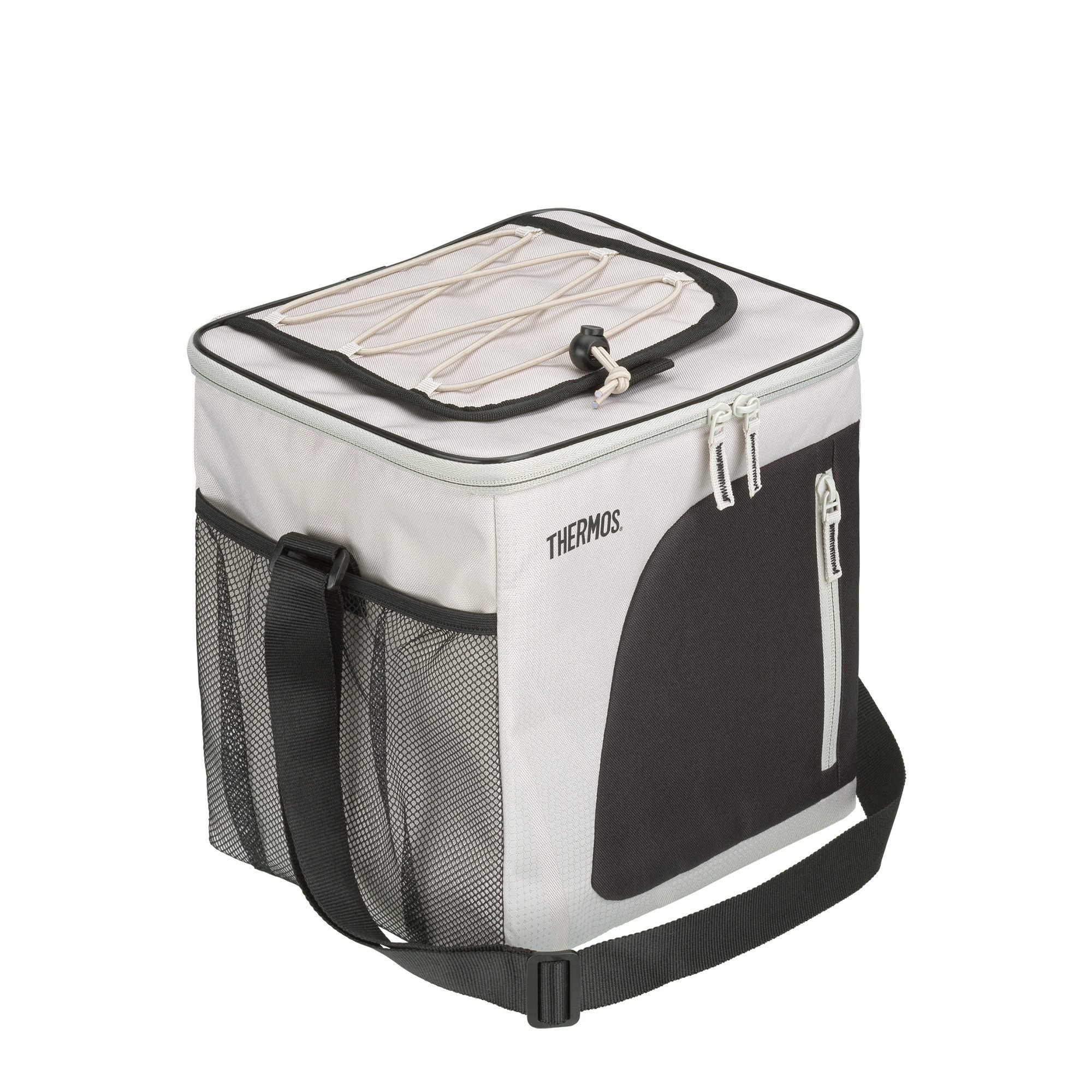 THERMOS Kühltasche ICON Cooler mit praktischen Tragenetzen, 15 l, IsoTec Premium-Schichtisolierung, verstellbarer Tragegurt