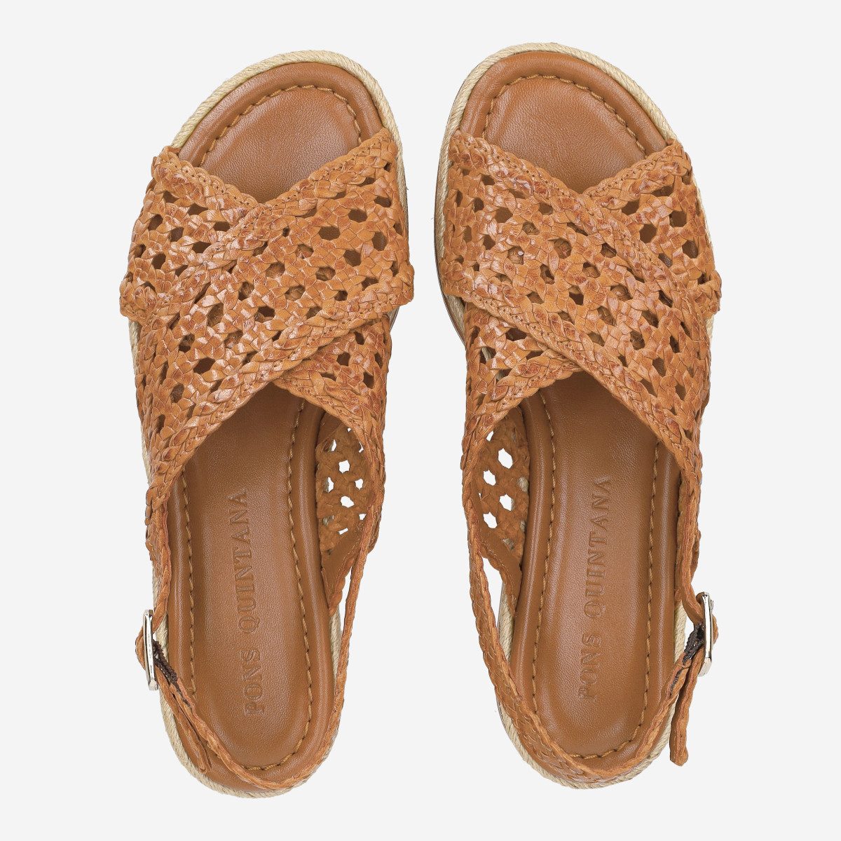 Pons Quintana Pons Quintana 11993.YU00 TOFFE, Sandaletten, Braun, Damen Sandalette