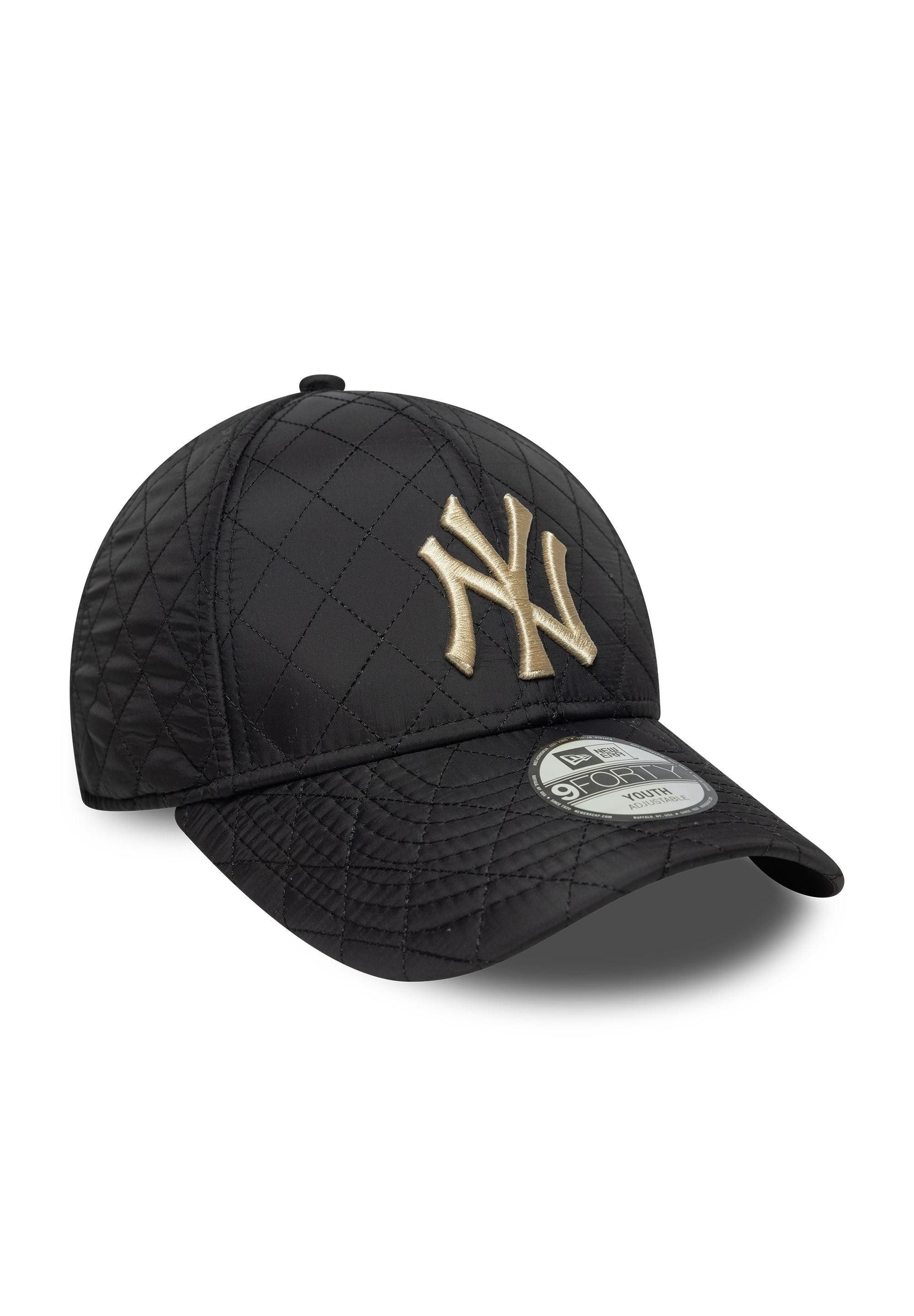 New Era Baseball Cap New York Yankees Quilted 9Forty Kids Strapback Cap New Era Schwarz (1-St)
