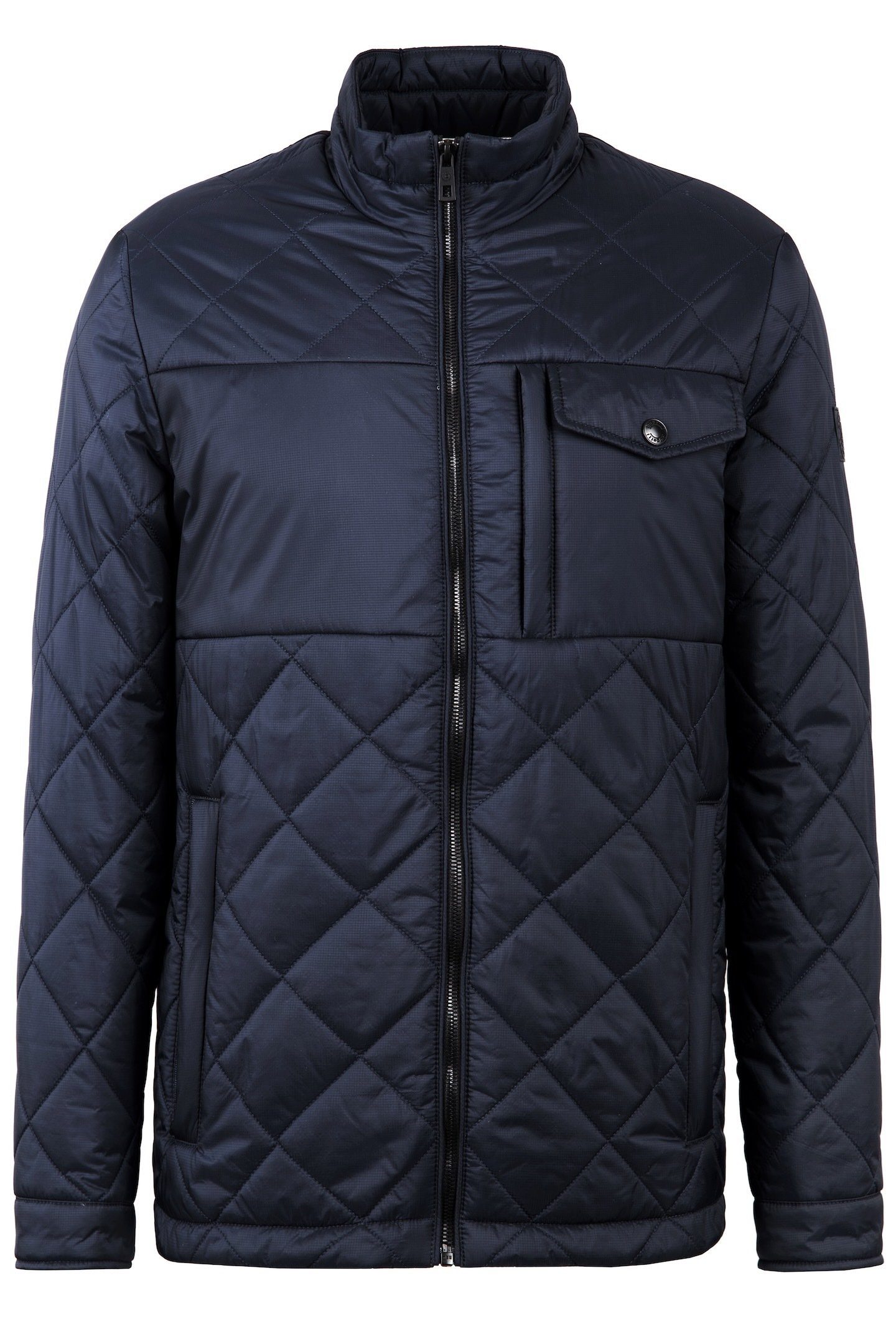 bugatti Steppjacke mit modernem Stehkragen