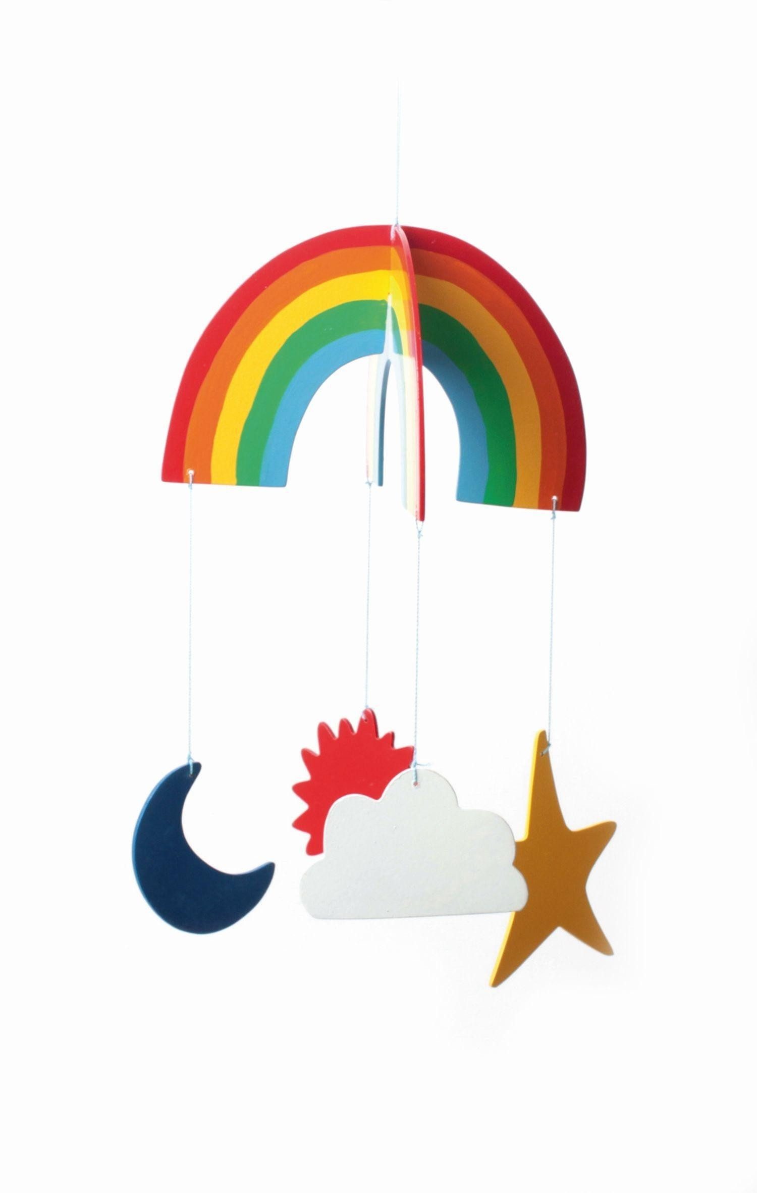 El Puente Mobile Mobile "Regenbogen", Handmade, Handmade