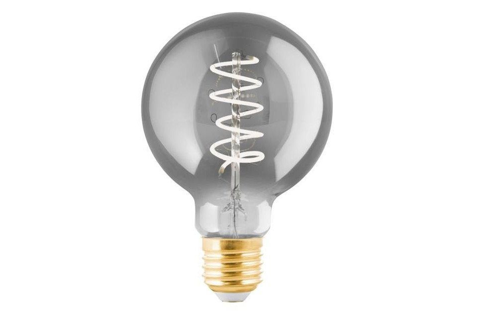 EGLO LED-Leuchtmittel Eglo LED Globe G80 E27 4W rauch, Dimmbar