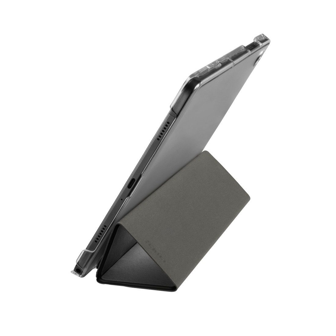 Hama Tablet-Hülle Tablet-Hülle mit Standfunktion für Galaxy Tab A11 8.7", schwarz, Magnetischer Deckel, Standfunktion, transparente Rückseite, leicht – Bild 4 von 5