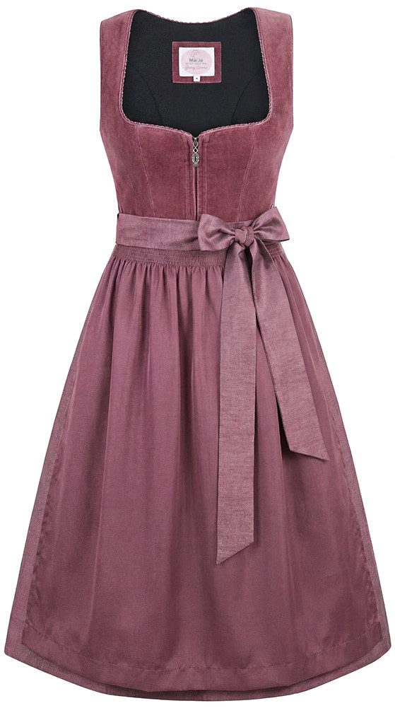MarJo Dirndl Dirndl Lichtenfels 70cm Länge malve