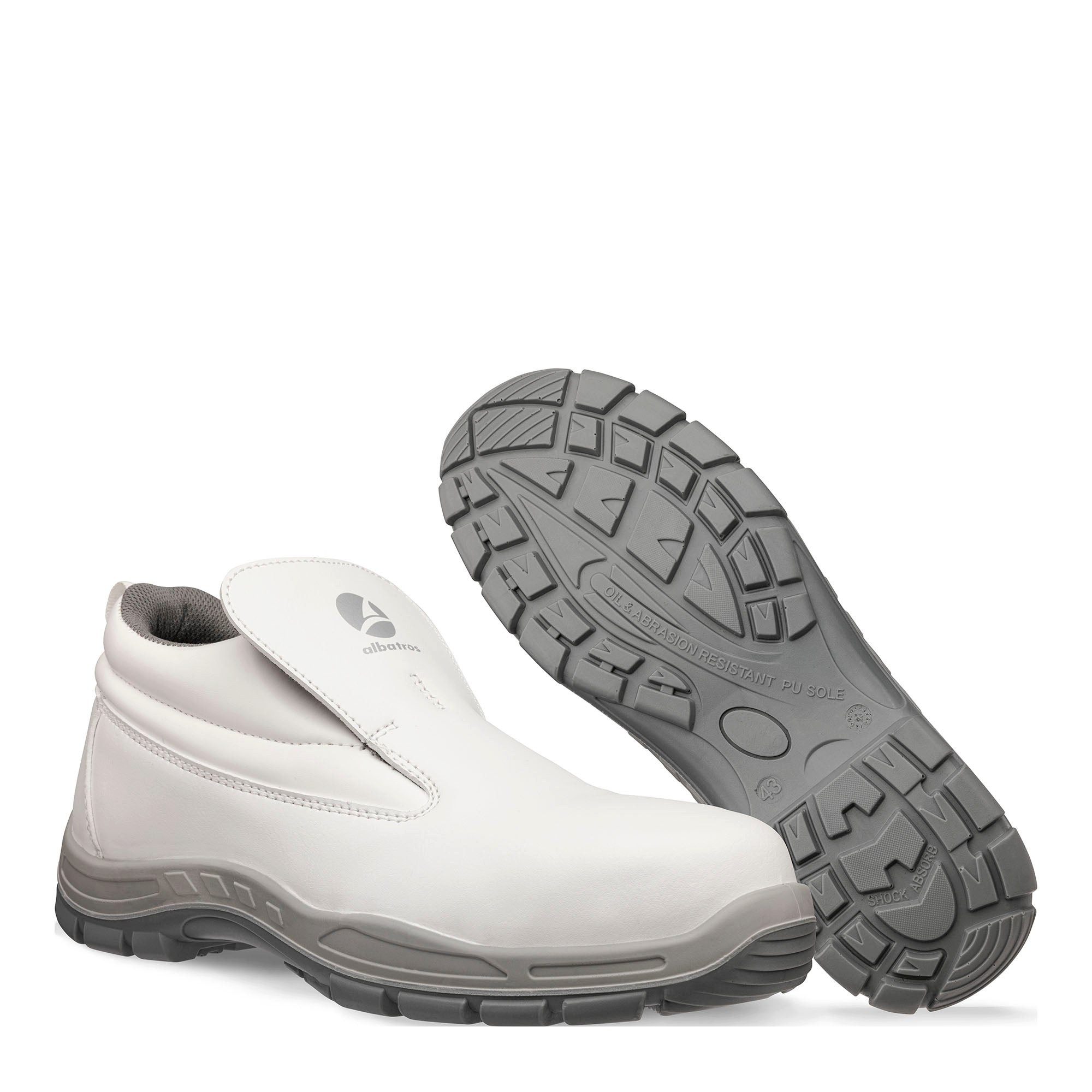 Albatros ALBATROS PURE MID Sicherheitsschuh S2 Sicherheitsschuh Rutschhemmende Laufsohle