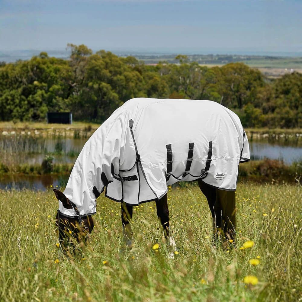 WeatherBeeta Ekzemerdecke Weatherbeeta Comfitec Sweet Itch Shield Fly Sheet Combo Ekzemerdecke