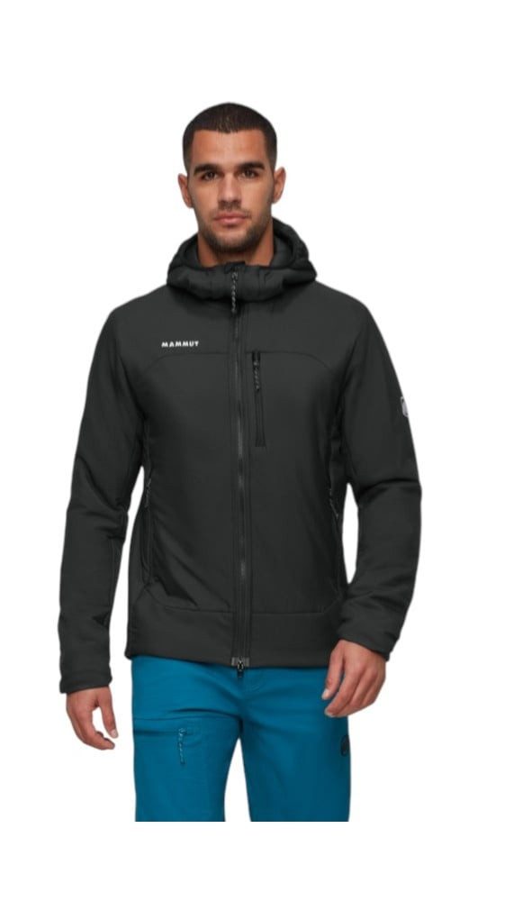 Mammut Funktionsjacke Wander-Isolationsjacke Rime IN Hooded (leicht, optimale Wärmeleistung)