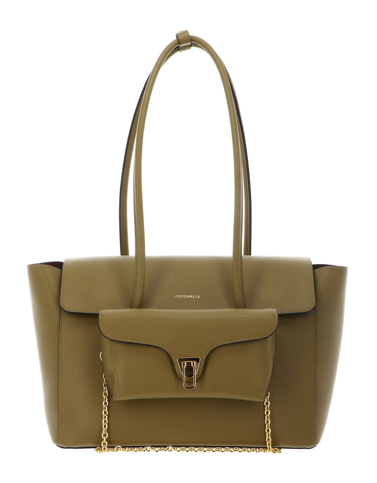Shopper Grained Leather Handbag