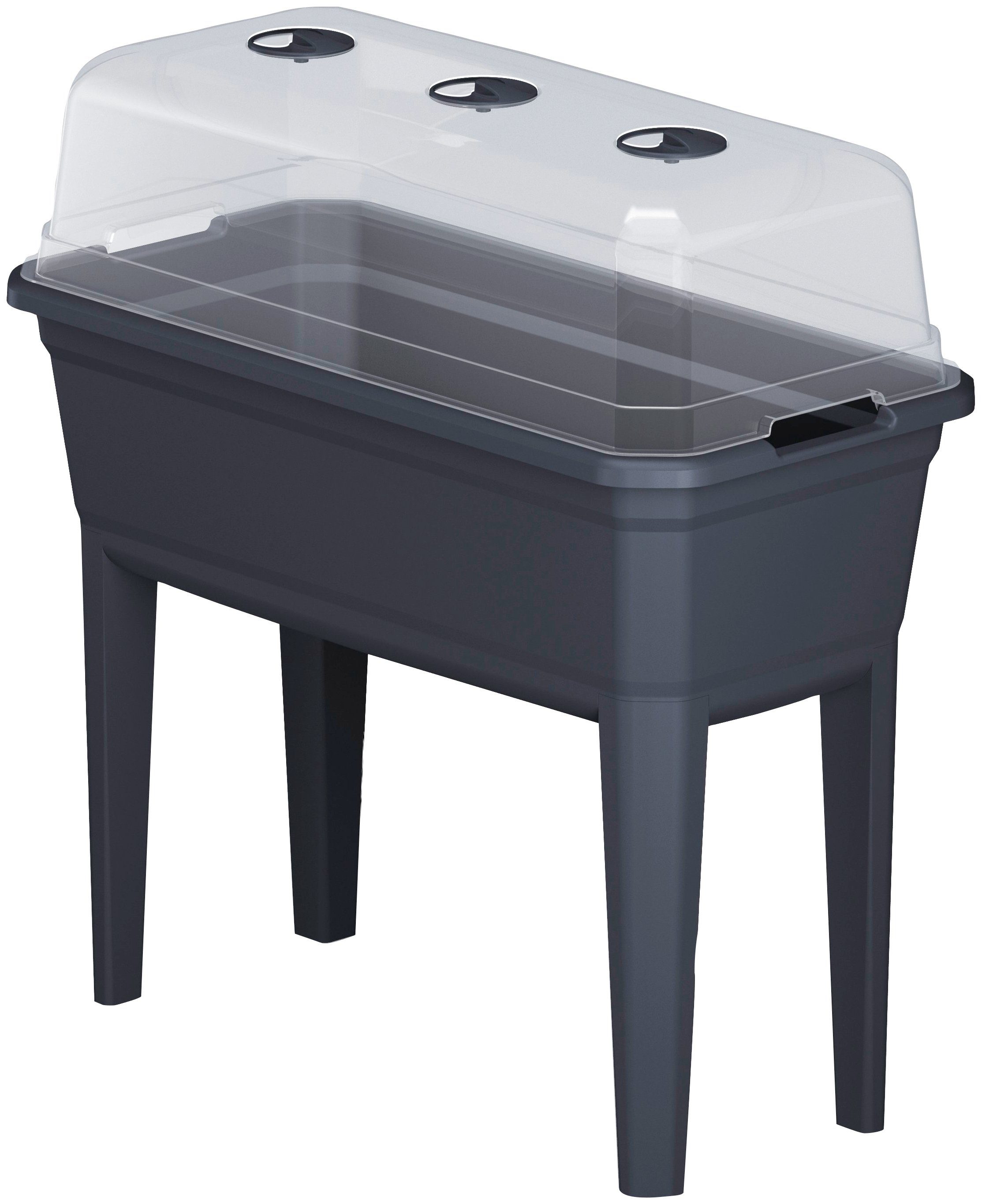 Prosperplast Hochbeet Respana Ecoline Set, BxTxcH: 74,6x36,8x75,3 cm, 3in1 Set