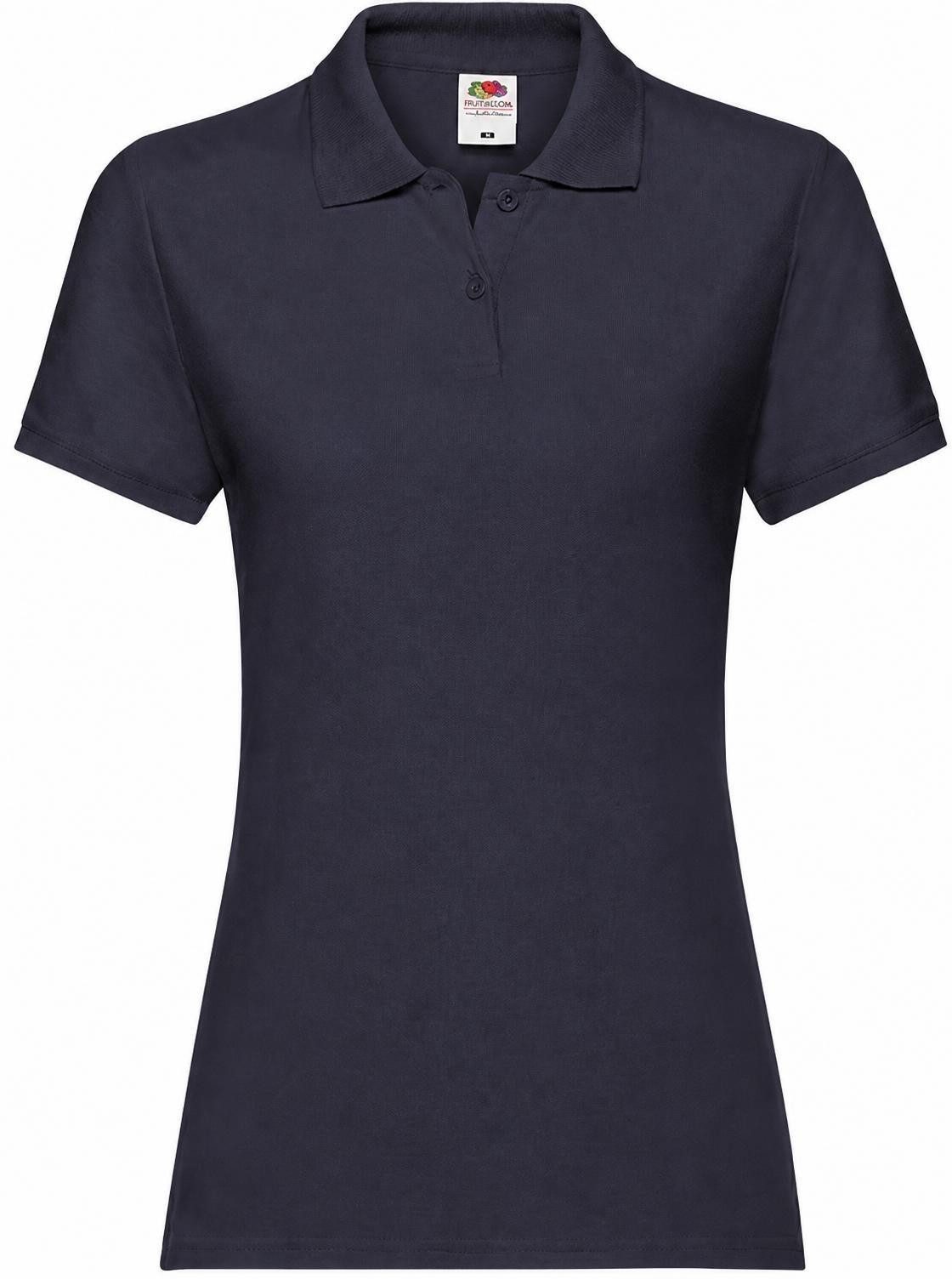 Fruit of the Loom Poloshirt Lady-Fit Damen Premium Poloshirt