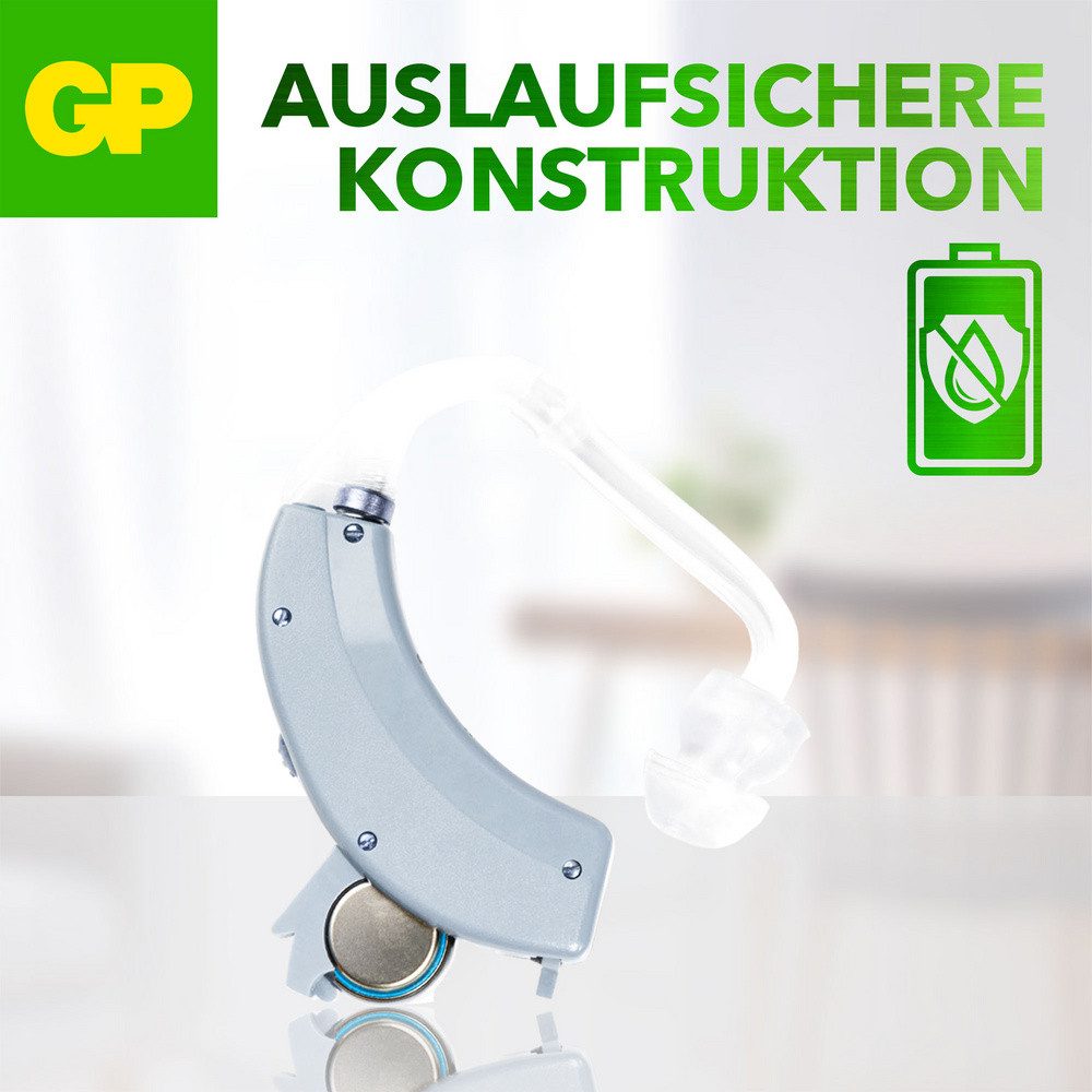 Gp GP Hörgerätebatterie ZA13 1.4 V 6 St. Zink-Luft PR48 Knopfzelle