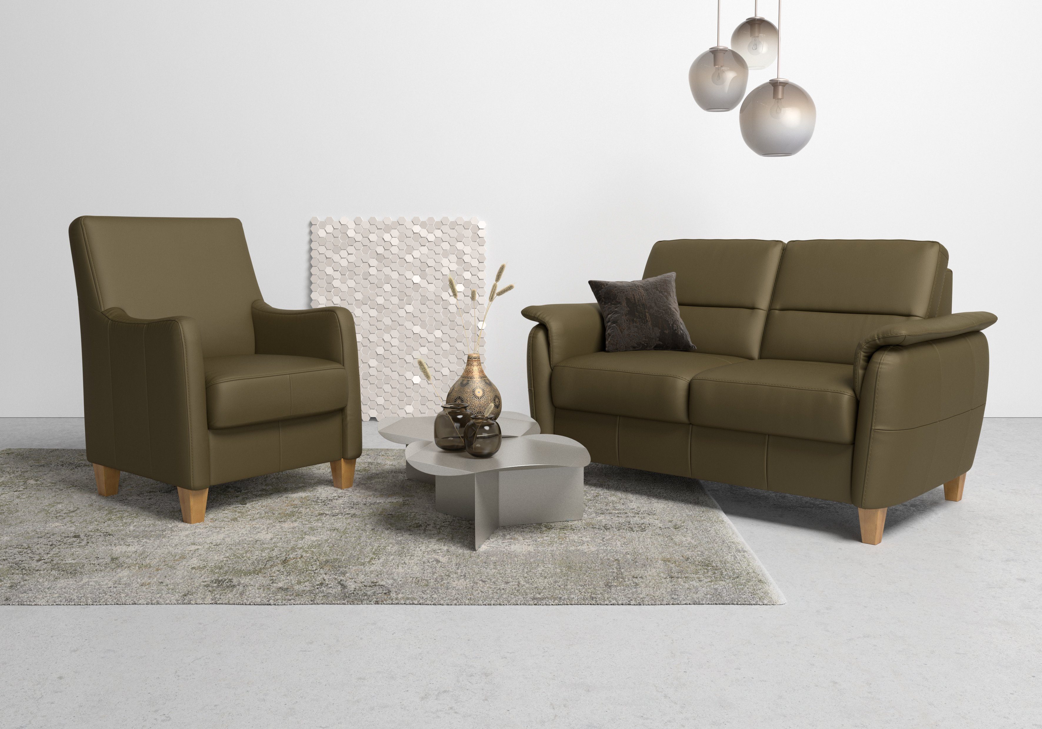Home affaire Sessel Palmera, B: 70 cm, mit Federkern