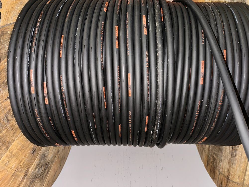 Titanex TITANEX H07RN-F 3x2,5 3G2,5 Gummischlauchleitung 5m Elektro-Kabel, (500 cm)