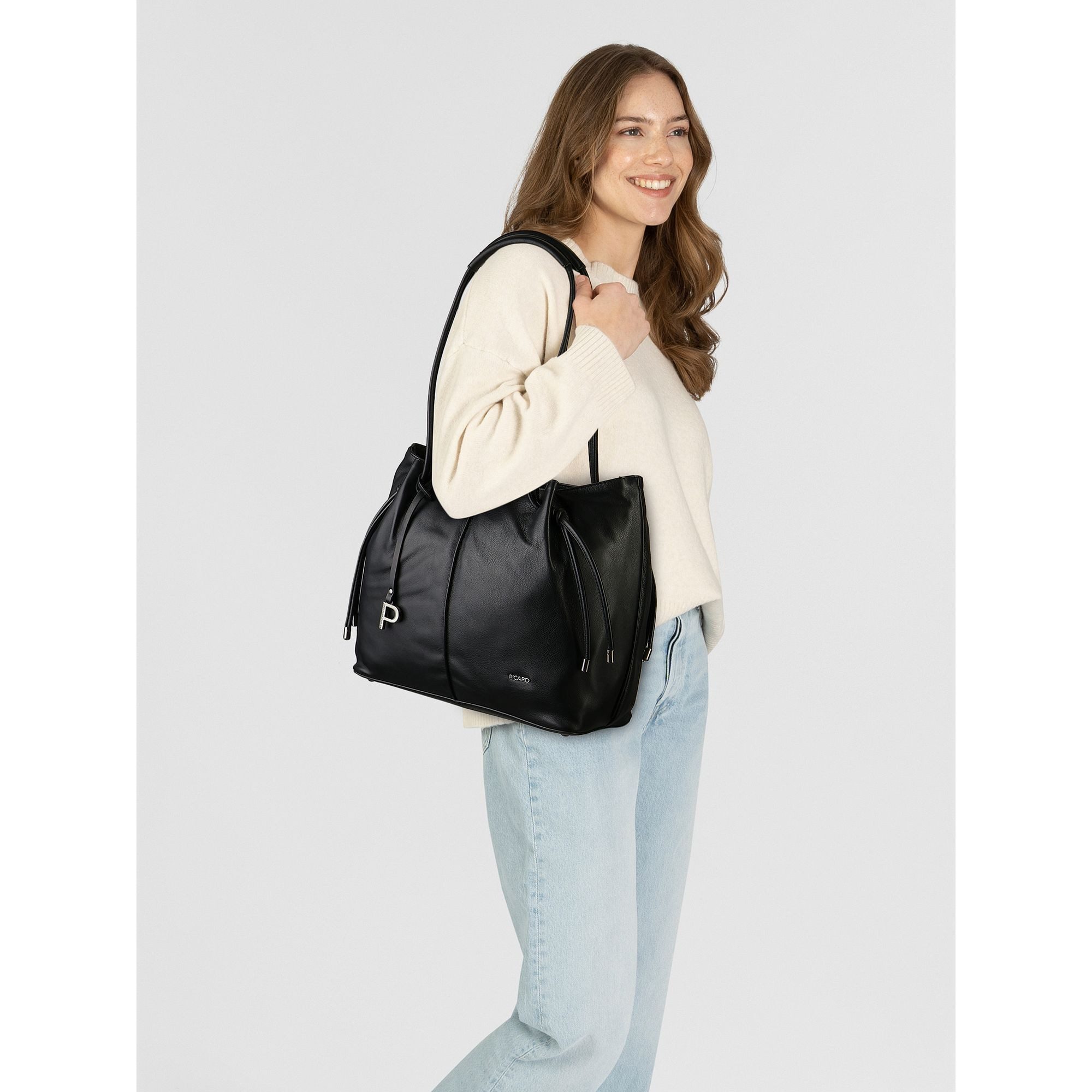 Picard Schultertasche Boom, Leder