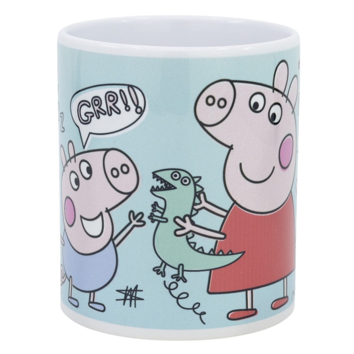 Storline Tasse Peppa Pig Tasse 325ml im Geschenkset als Fanartikel, Keramik