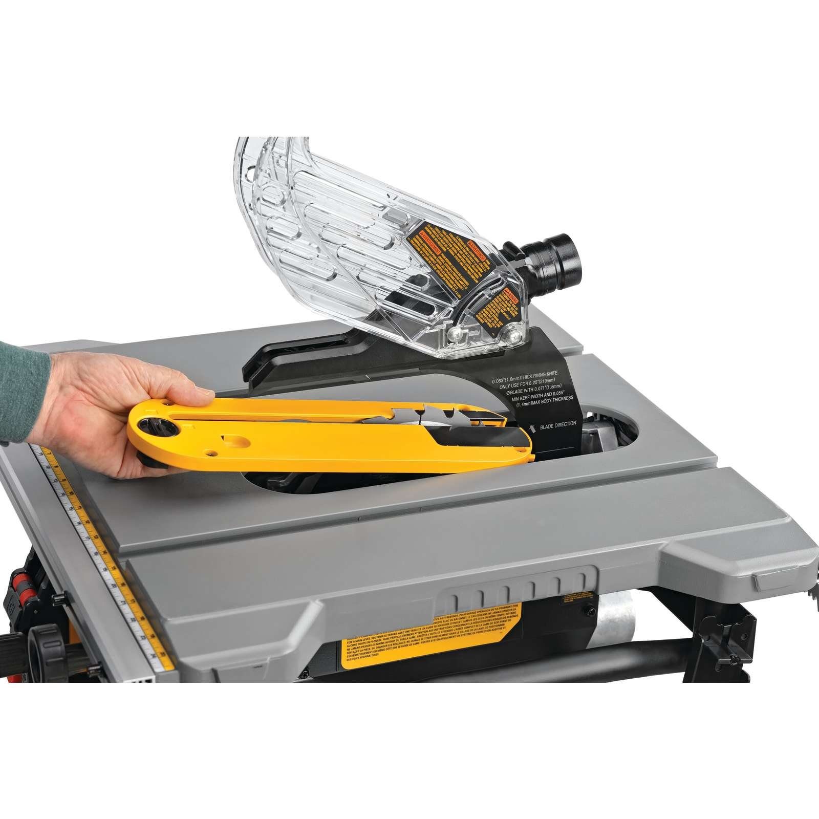 DeWALT Tischkreissäge DWE7485-QS 1850W- Kreissäge, Tischkreissäge DeWalt Tischsäge, Holzsäge