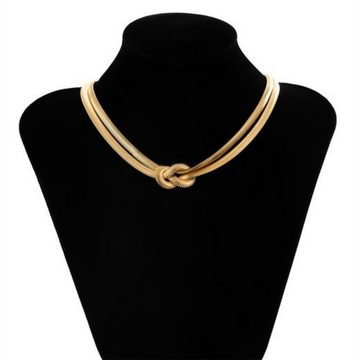 LENBEST Choker Geknotete Halskette für Frauen (1-tlg), Passend zu Ihrem Wunschoutfit