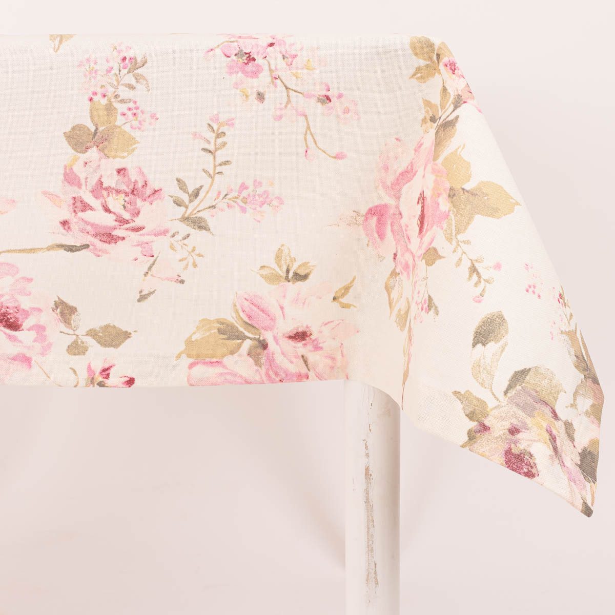 SCHÖNER LEBEN. Tischdecke Tischdecke Classic Painted Rose ecru rosa div. Gr günstig online kaufen