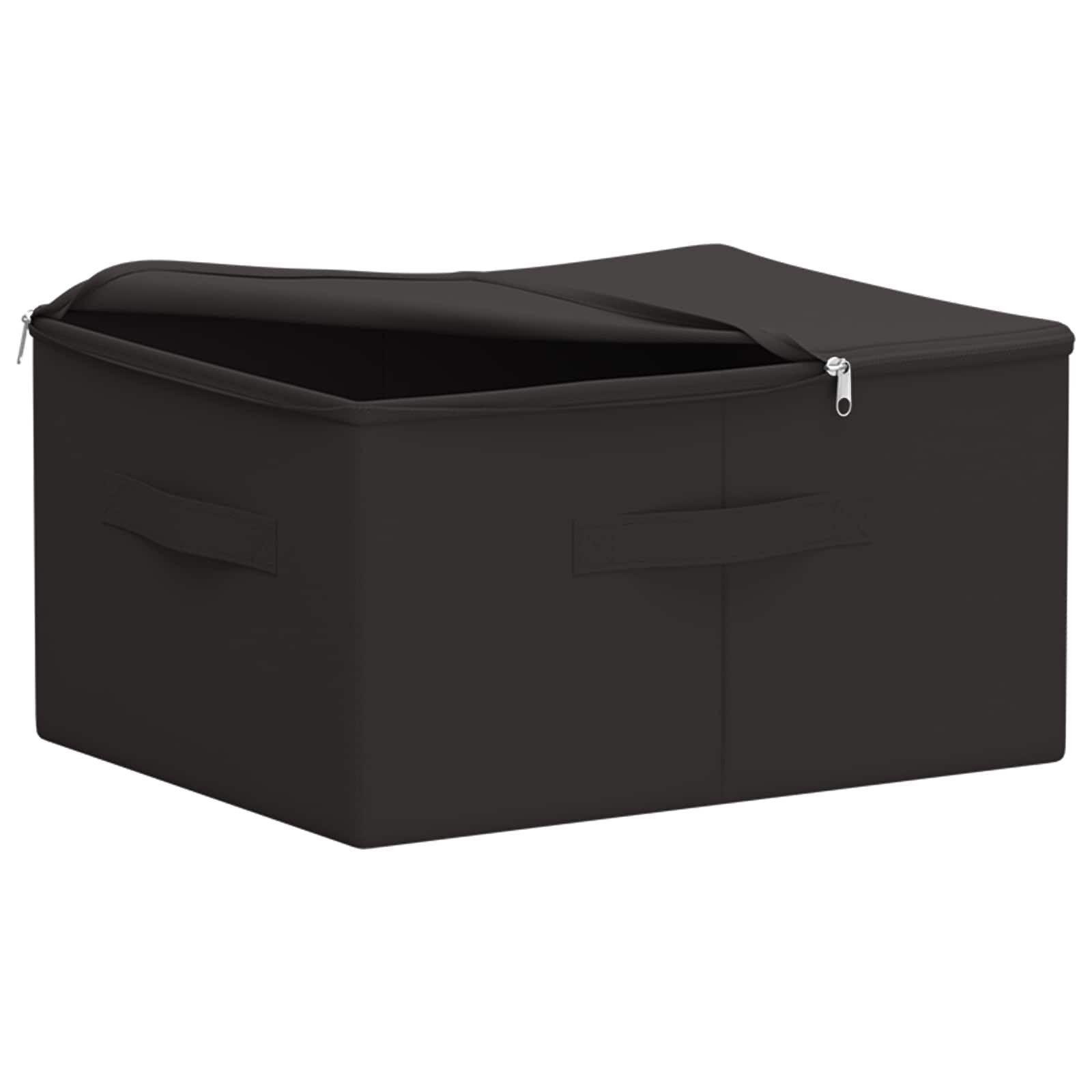 vidaXL Aufbewahrungsbox Aufbewahrungsbox Vliesstoff 43 x 34 x 23 cm 33,6 L Anthrazit (1 St)