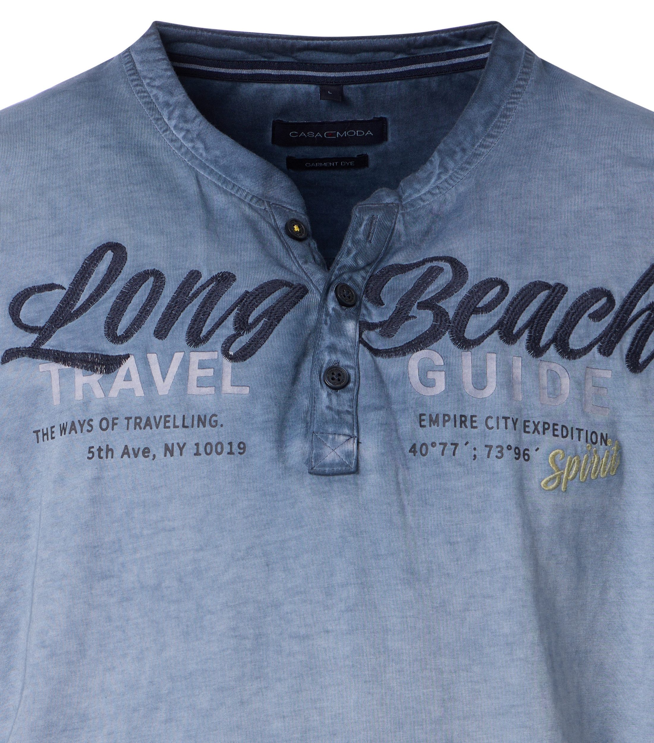 CASAMODA Henleyshirt CASAMODA Henley uni