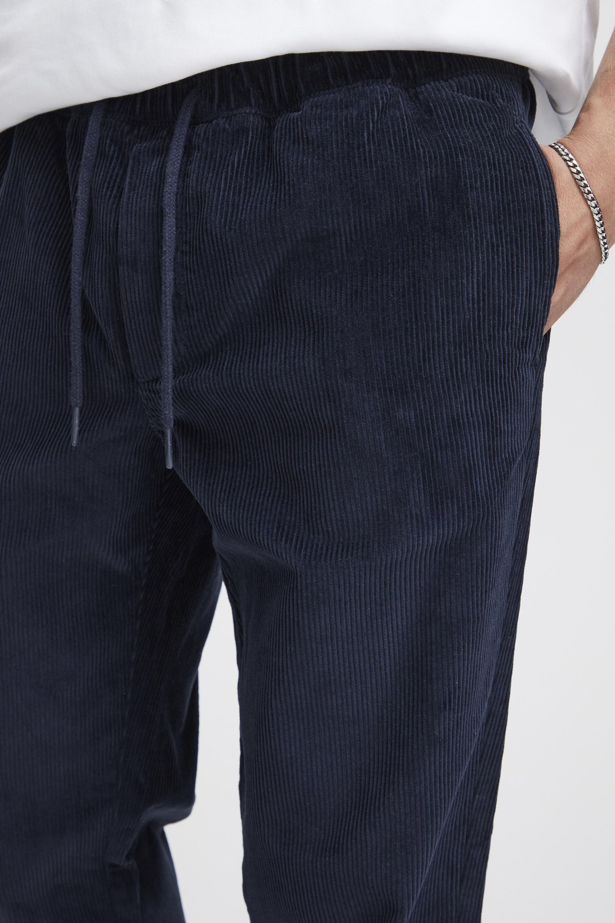 !Solid Cordhose SDGutti Cordhose mit elastischem Bund - Straight Fit