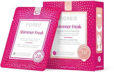 FOREO Gesichtsmaske UFO™ Mask Shimmer Freak 2.0 Packung, 6-tlg., komptibel mit UFO™ & UFO™ mini