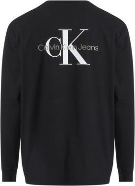 Calvin Klein Jeans Langarmshirt MONOLOGO LS BACK GRAPHIC TEE