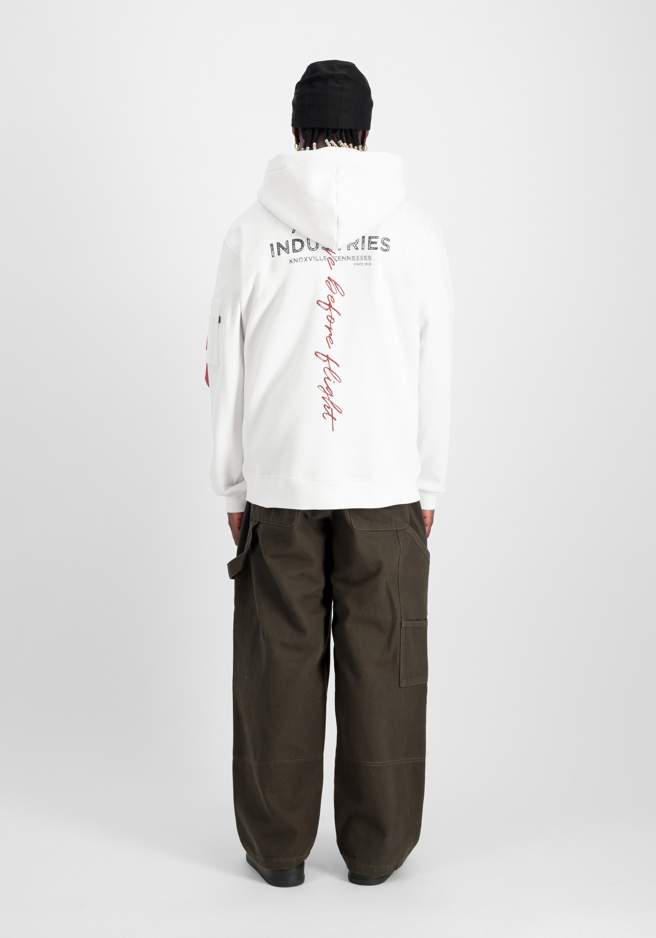 Alpha Industries Hoodie Signature Backprint Hoodie