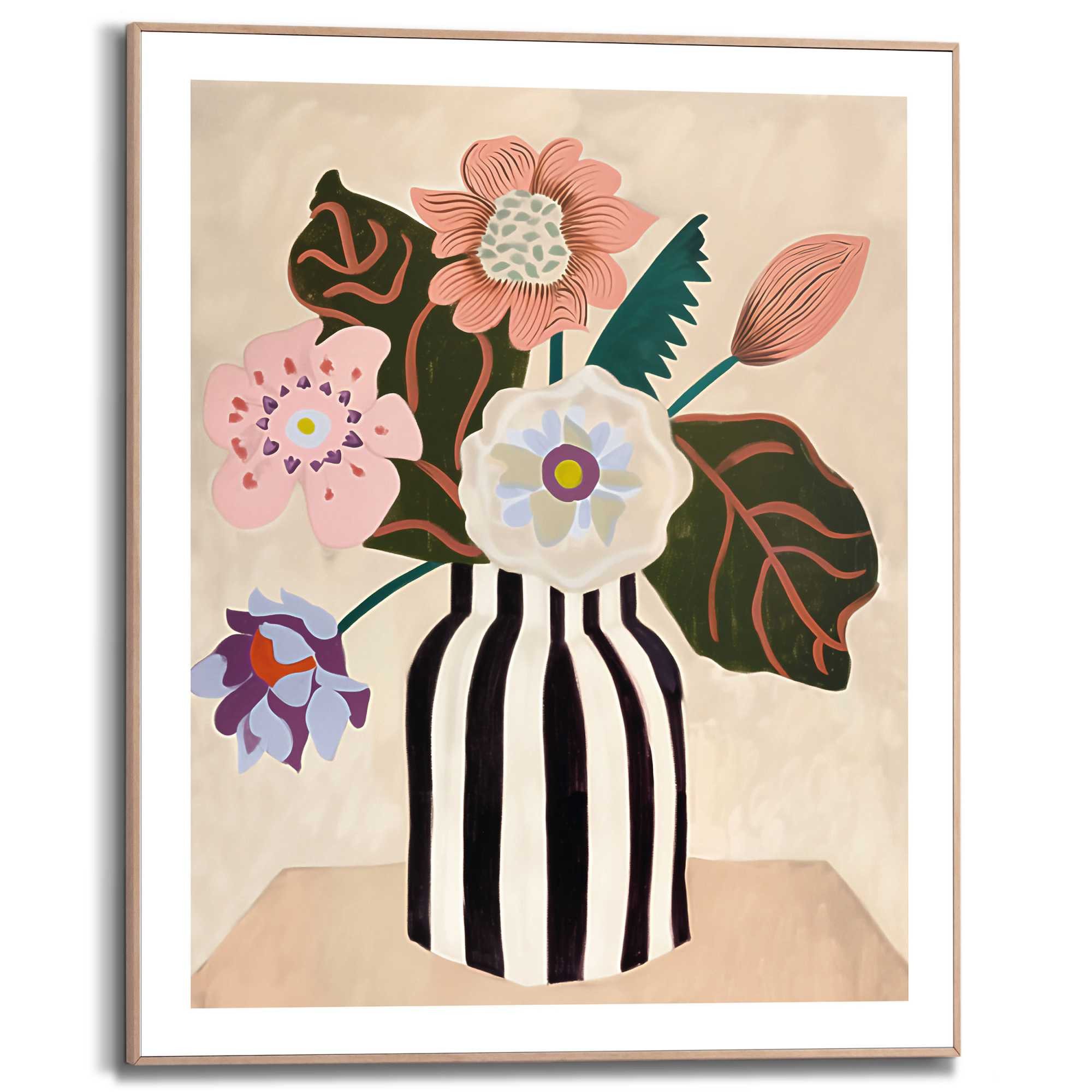 Reinders! Poster Funky Flowers günstig online kaufen