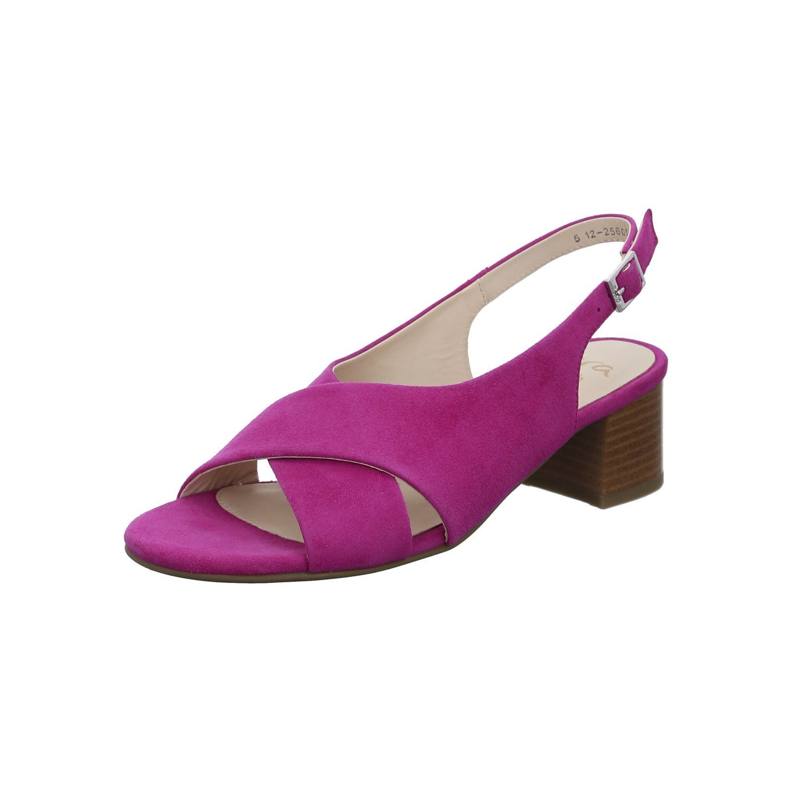 Ara Prato - Damen Schuhe Sandalette Rauleder rosa