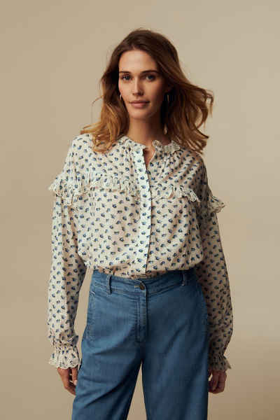 LAURA ASHLEY Blusenshirt Laura Ashley Bluse (1-tlg)