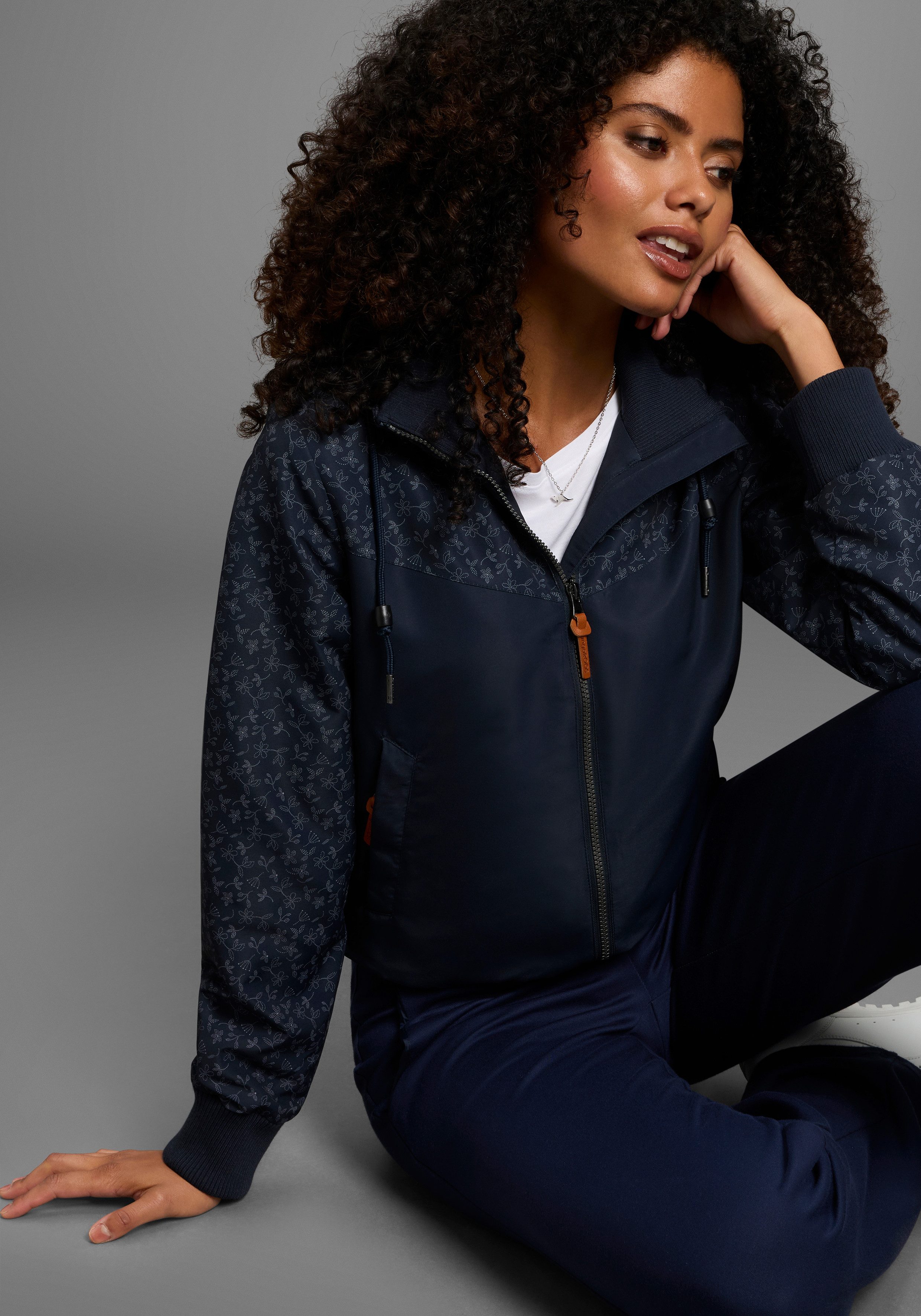 KangaROOS Funktionsjacke Übergangsjacke, Blouson mit Print günstig online kaufen