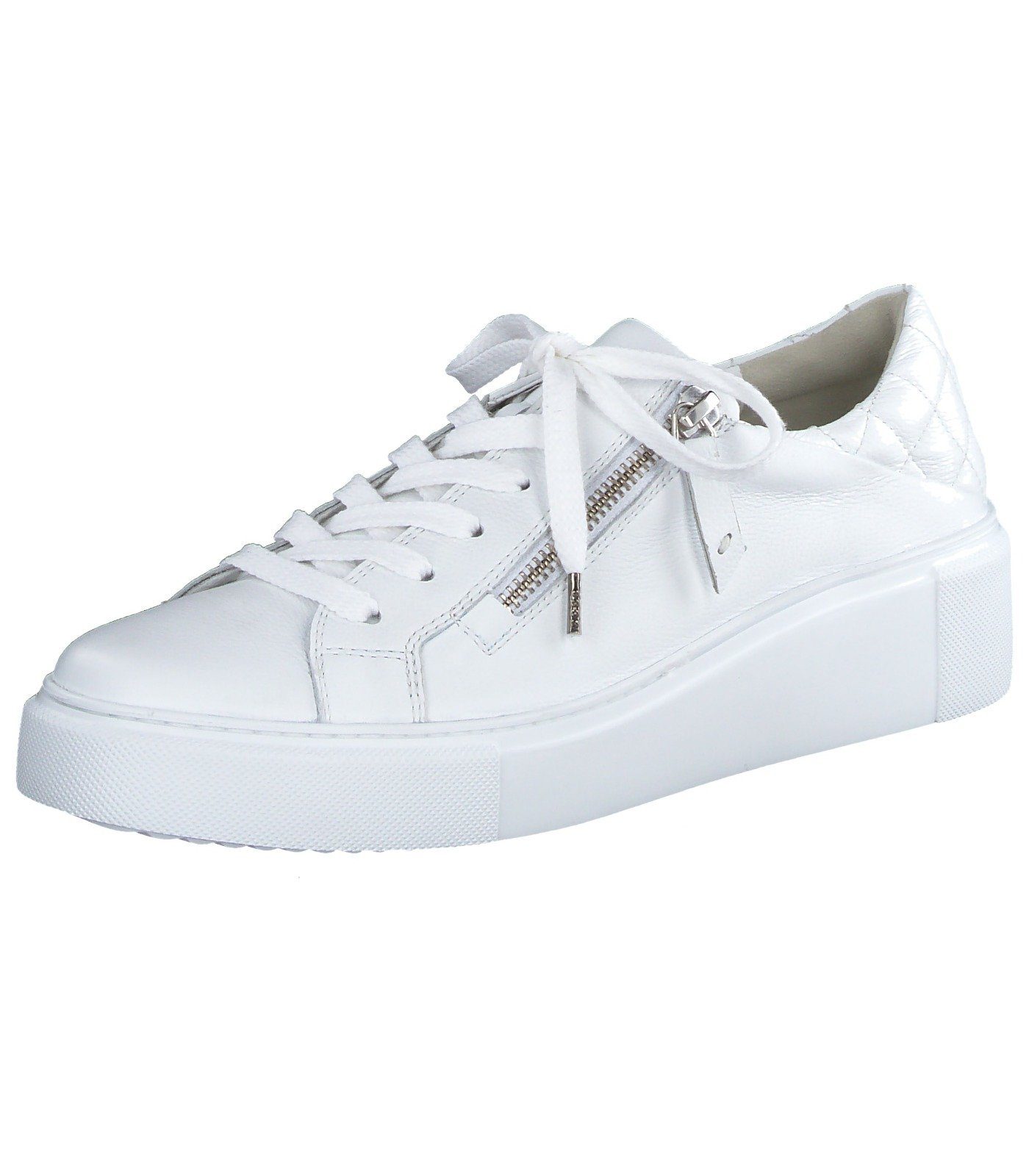 Green Sneaker white Paul Sneaker Glattleder