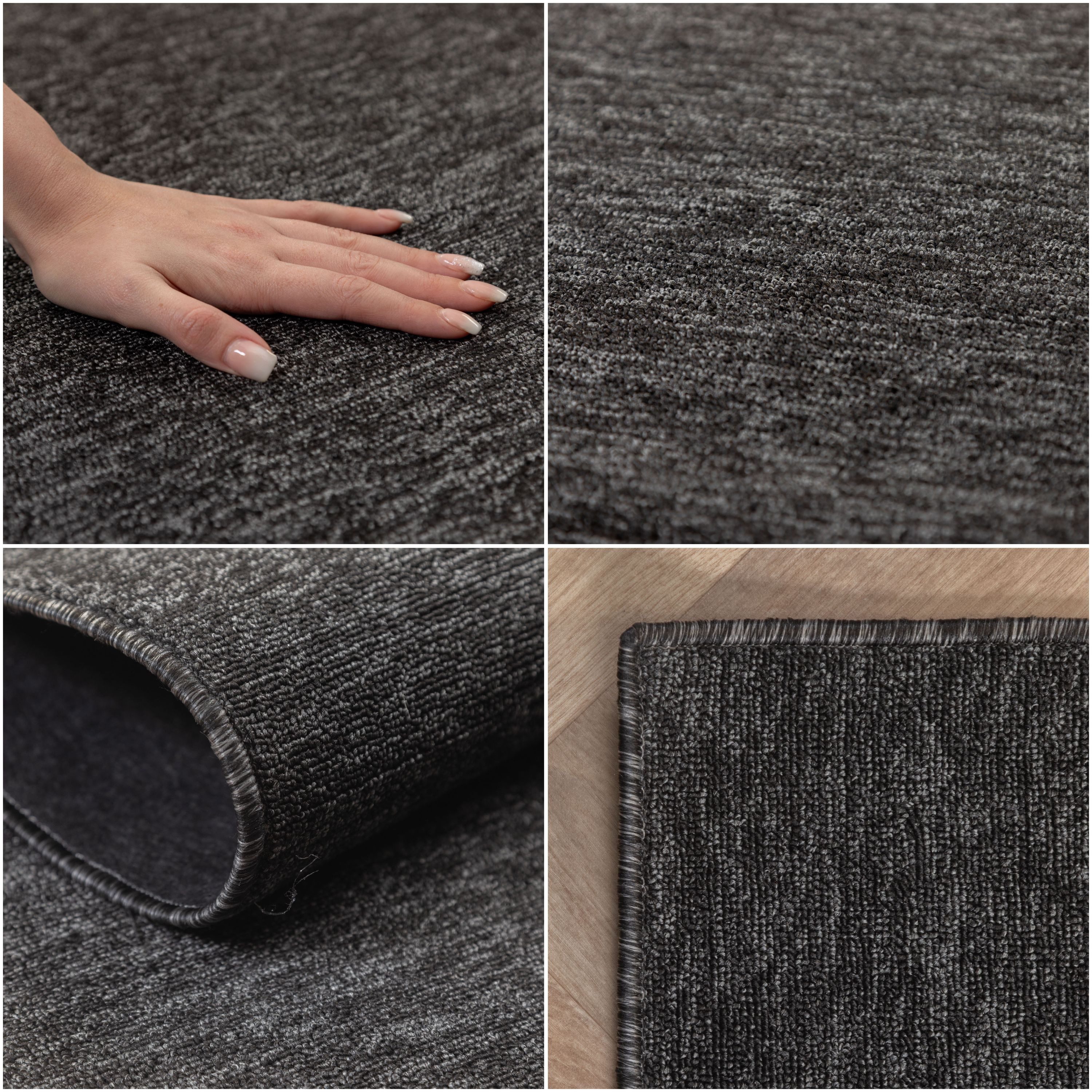 SIMPEX24 Teppich Unicolor - Einfarbig, Rund, günstig online kaufen