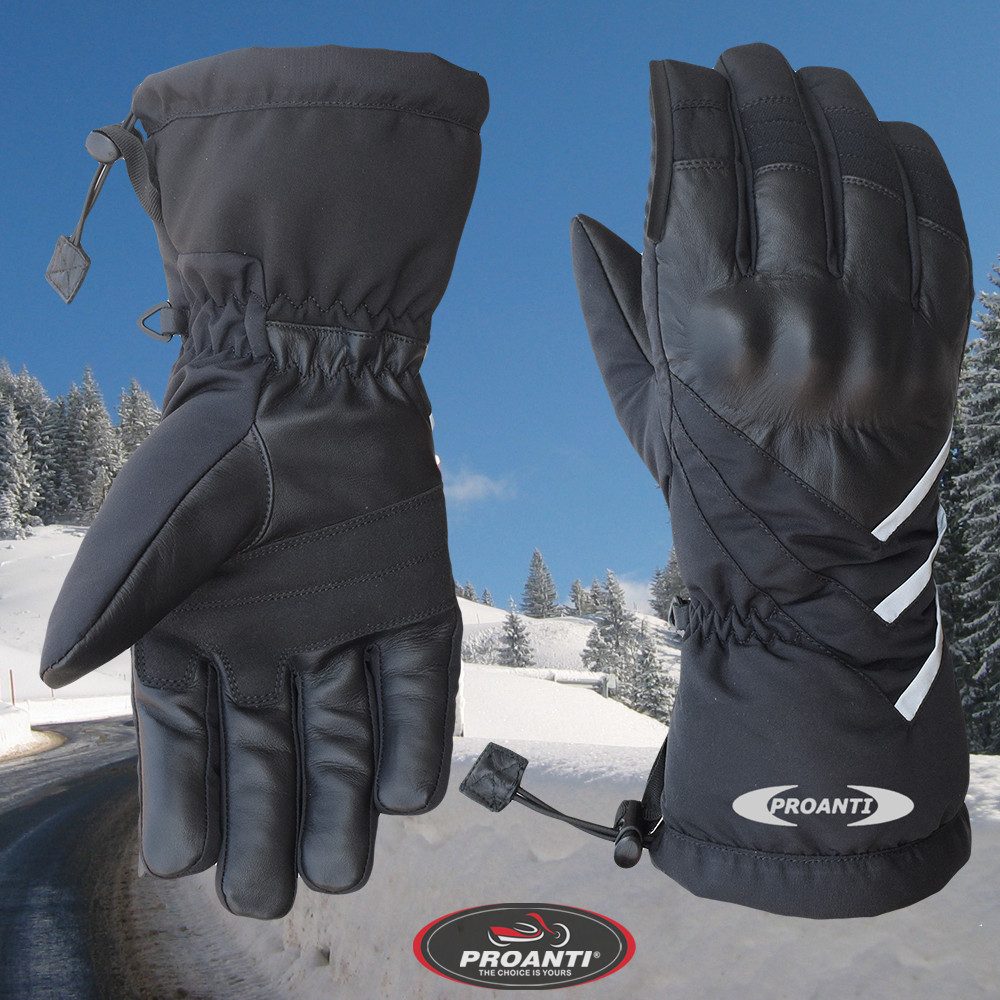 PROANTI Skihandschuhe PROANTI Winterhandschuhe – Wasserdicht & Winddicht mit Fütterung