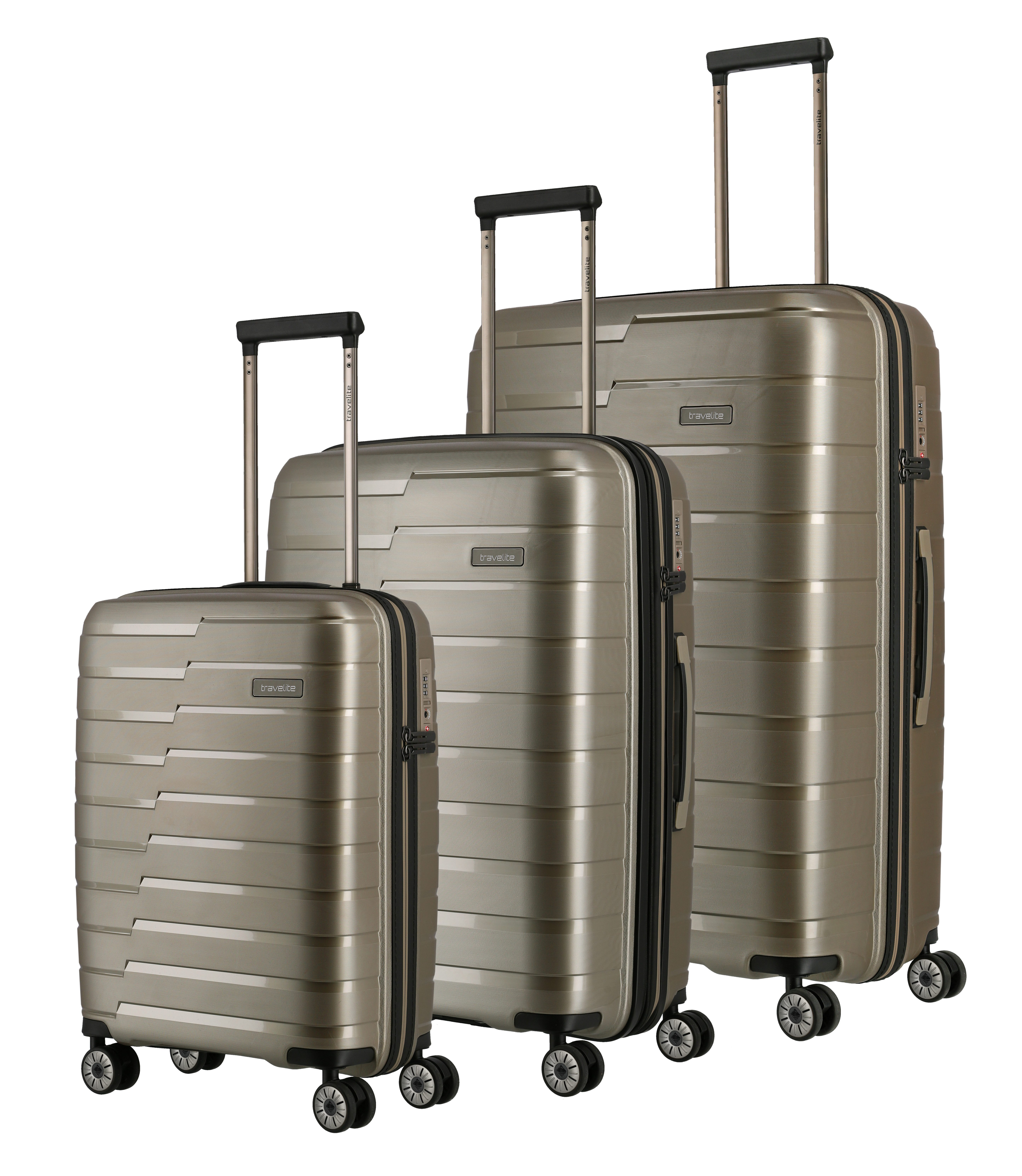 Trolleyset AIR BASE 3-teilig Reisekoffer Hartschale
